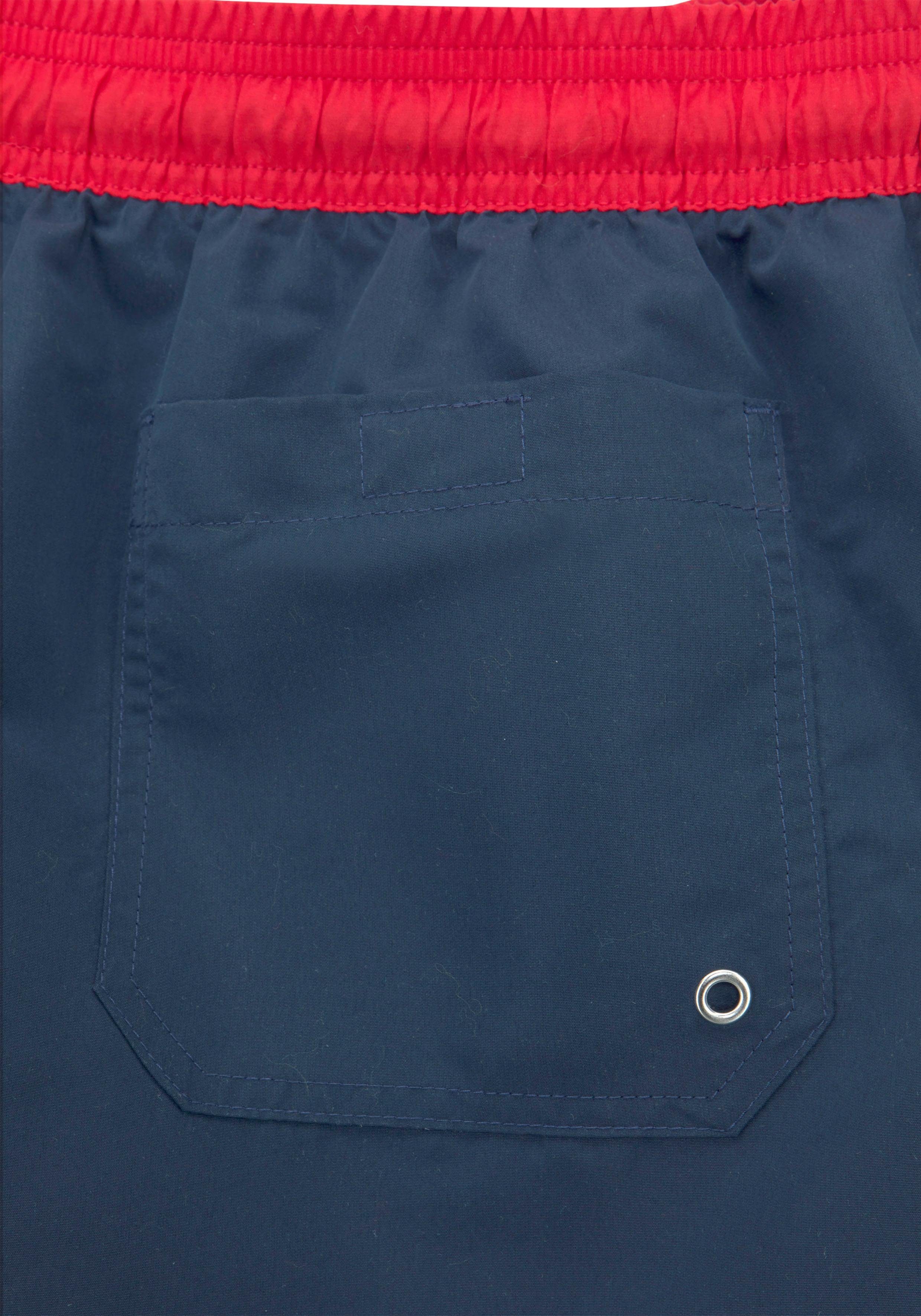 KangaROOS Zwemshort Adams met groot logo-opschrift heren maat XXL (58/60) blauw