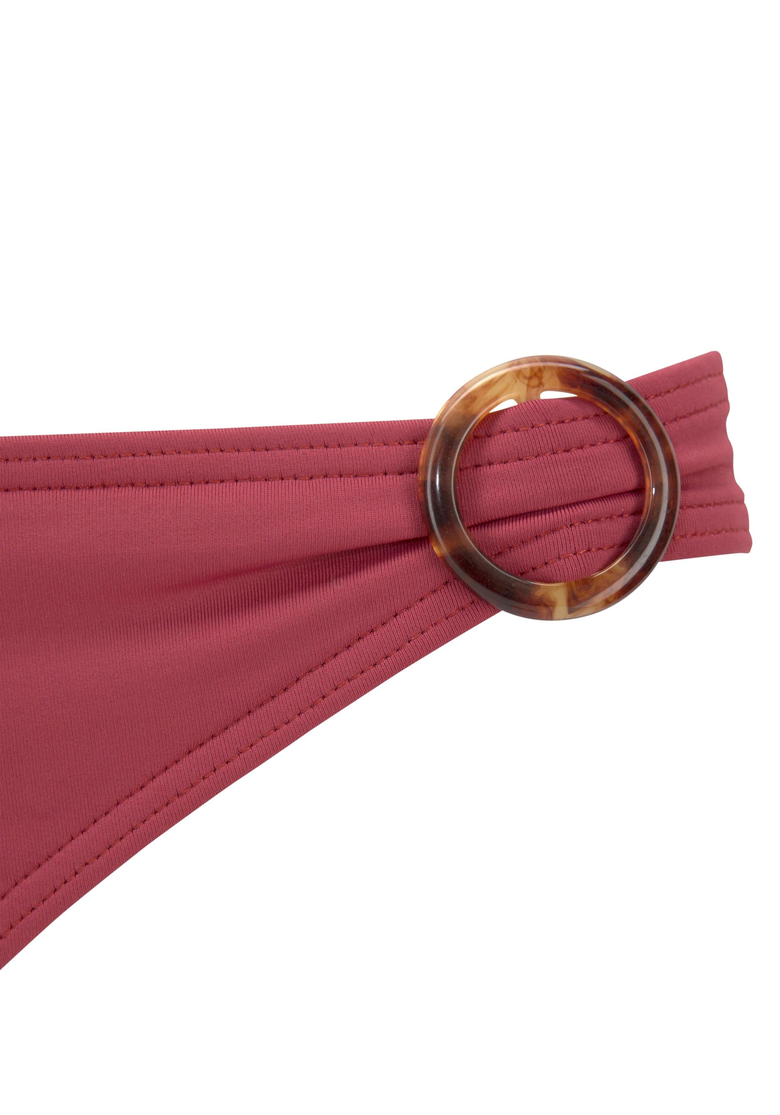 s.Oliver RED LABEL Beachwear Bikinibroekje Rome met sierringen