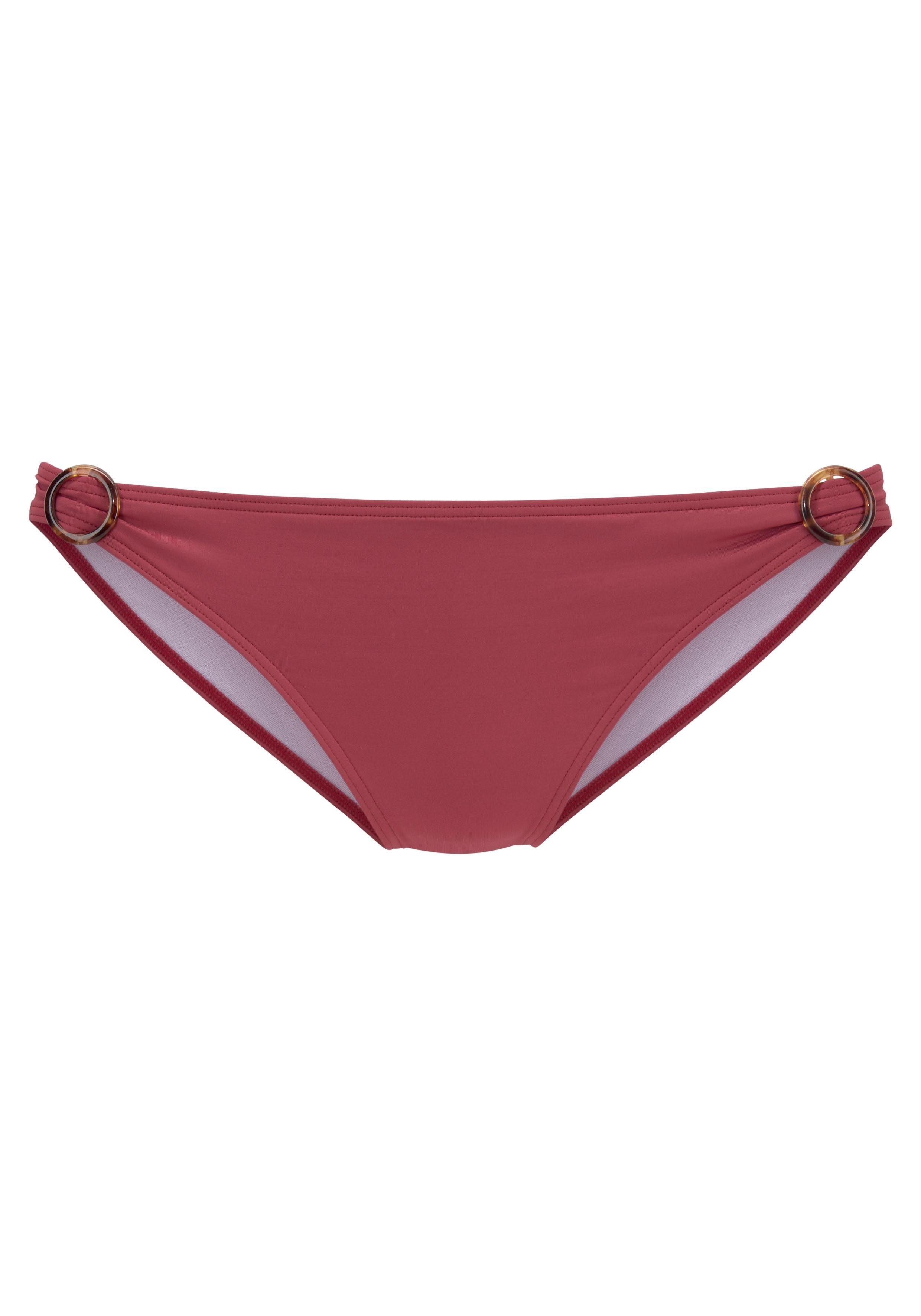 s.Oliver RED LABEL Beachwear Bikinibroekje Rome met sierringen