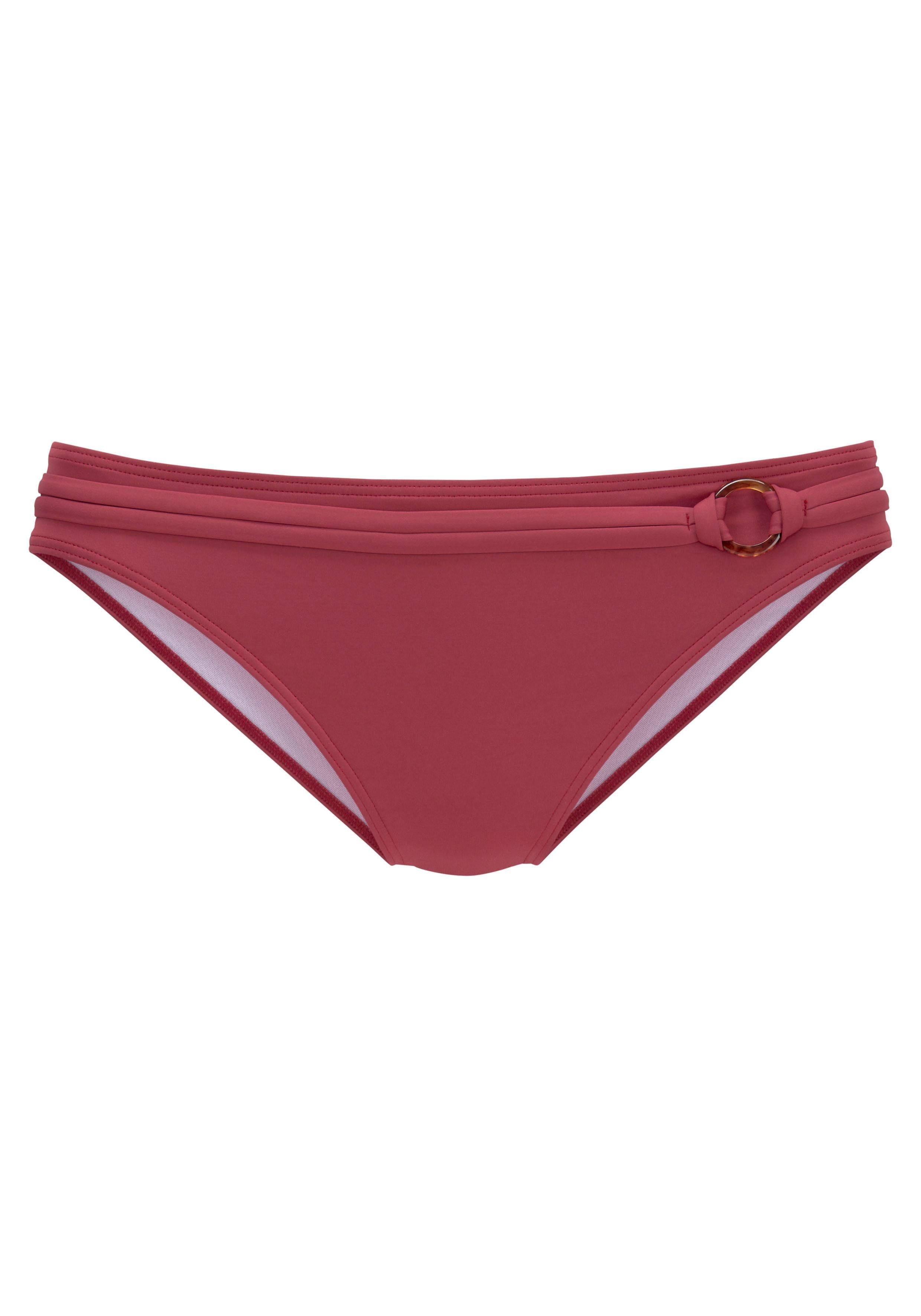 s.Oliver RED LABEL Beachwear Bikinibroekje Rome met sierriem