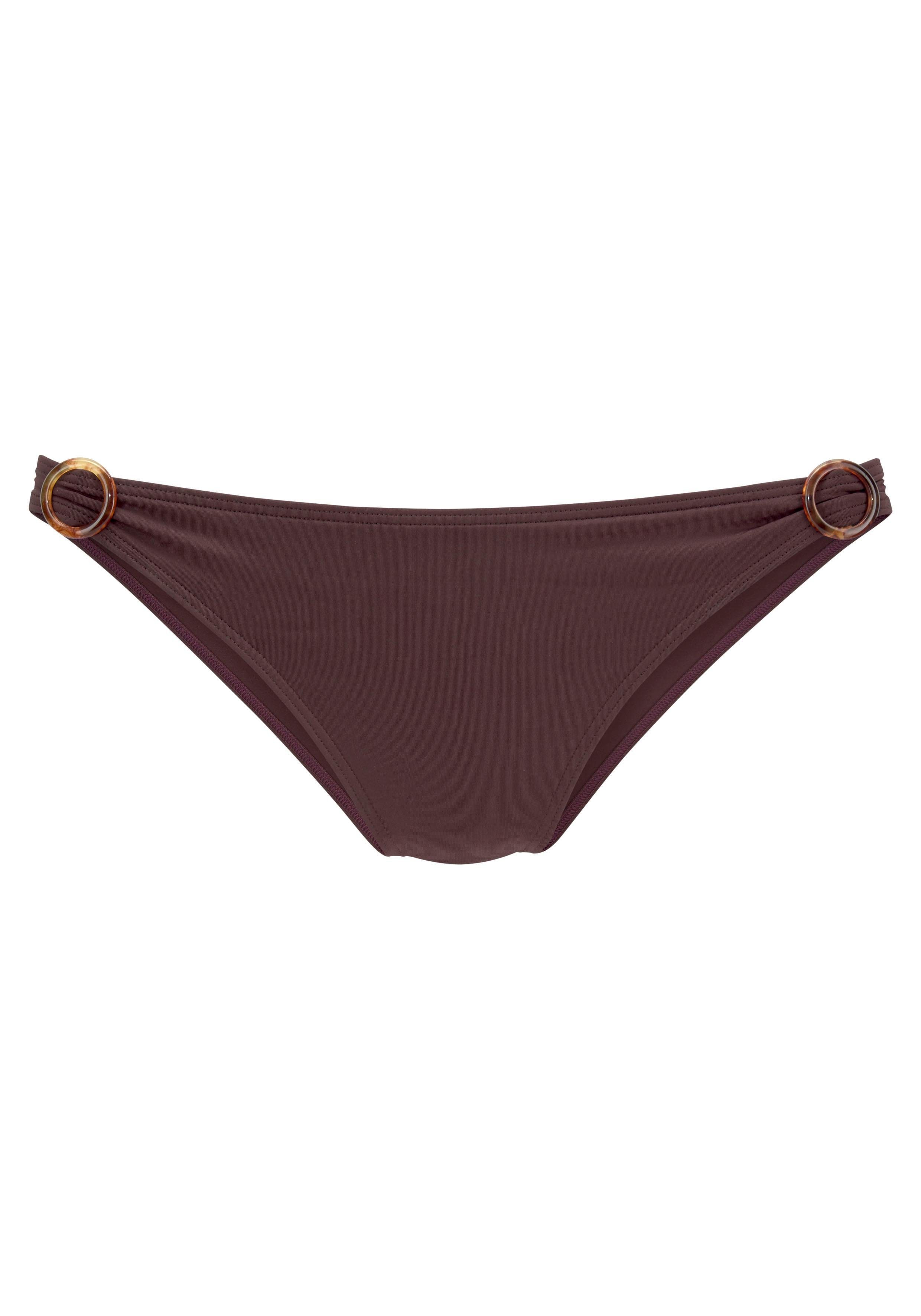 s.Oliver RED LABEL Beachwear Bikinibroekje Rome met sierringen