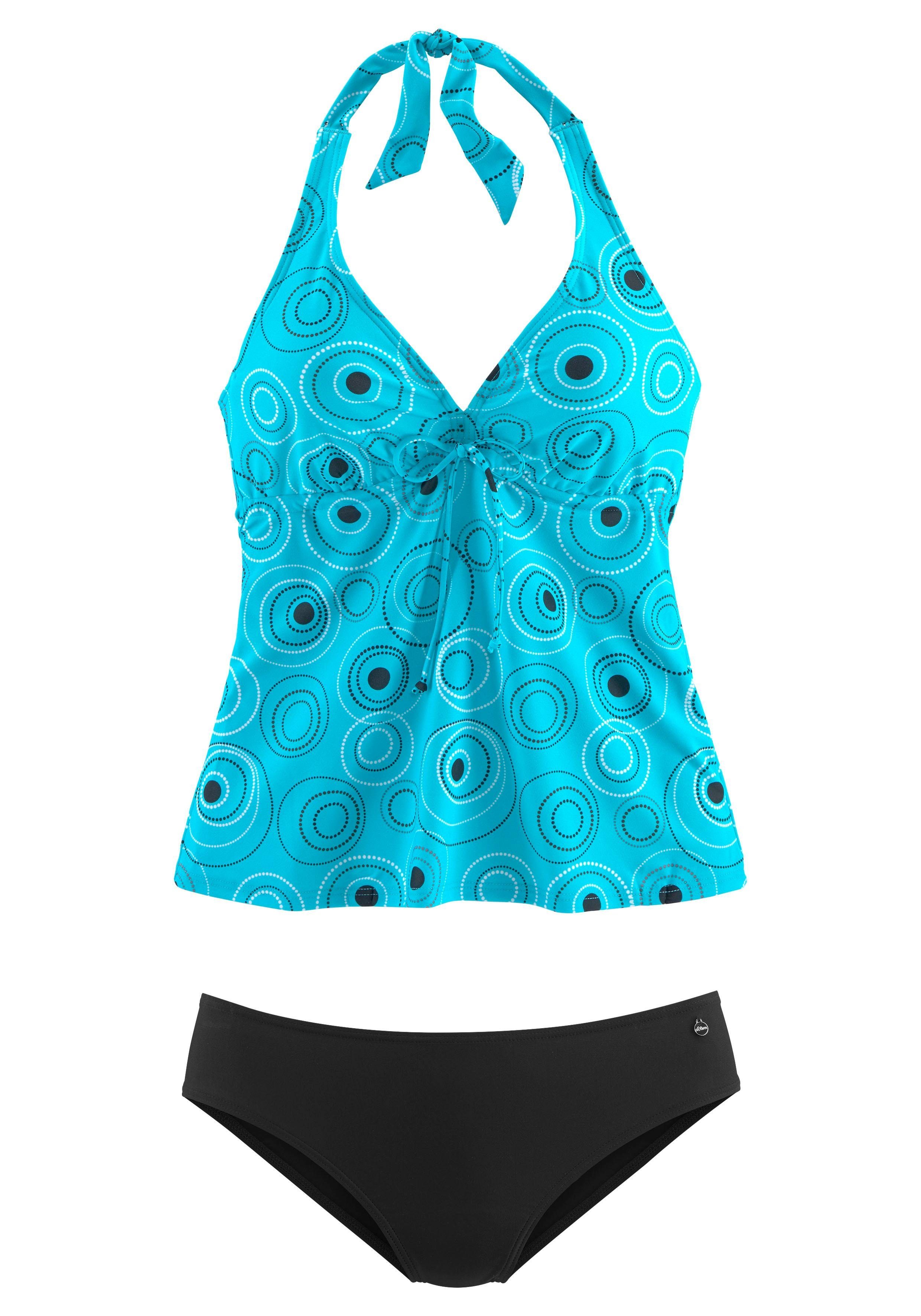 s.Oliver RED LABEL Beachwear Beugeltankini met mooi printdesign