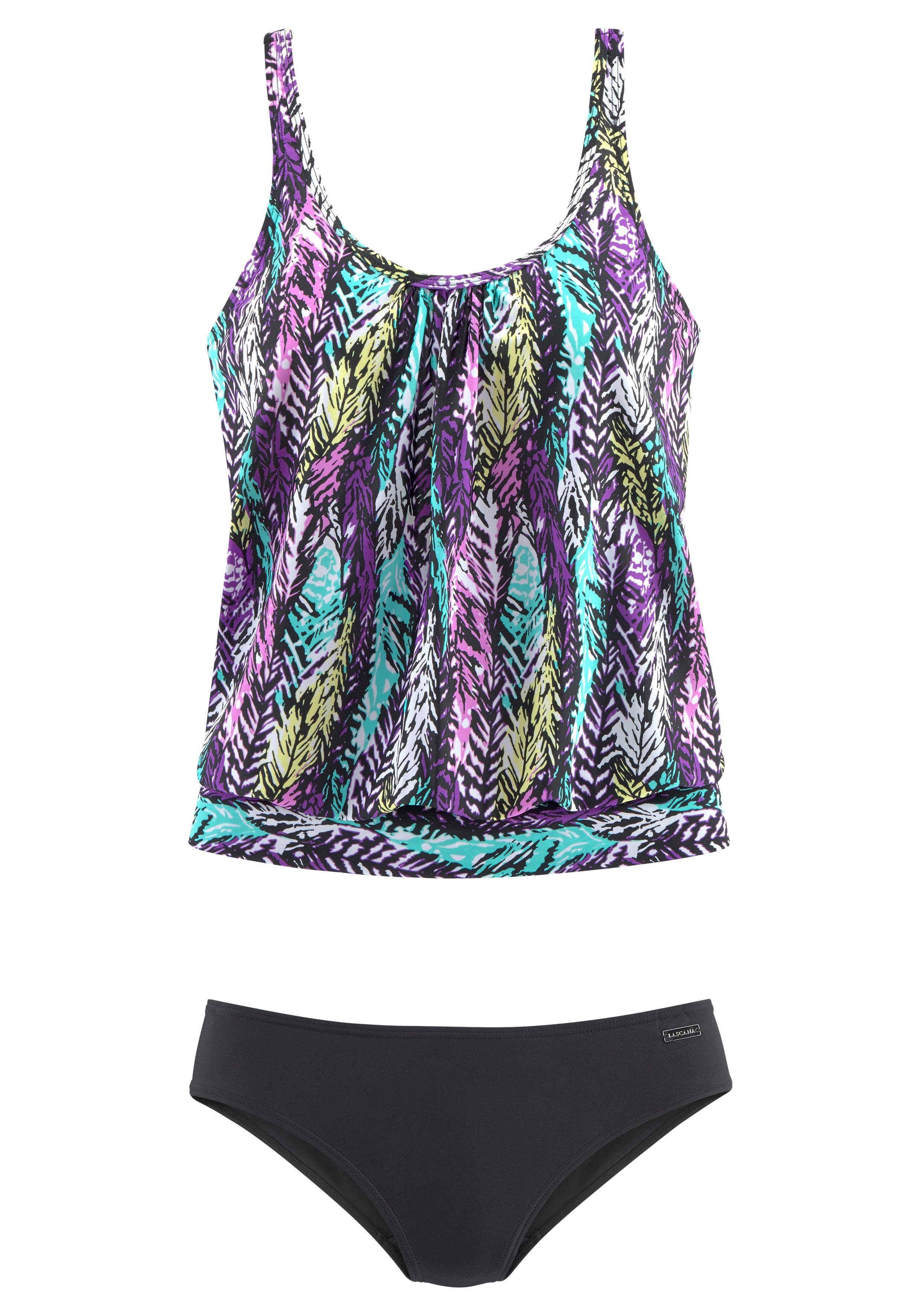 Lascana Oversized tankini mooie verenprint