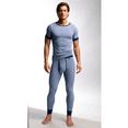 clipper exclusive lange onderbroek modieuze look: jeans mêlee, prima kwaliteit (2 stuks) blauw