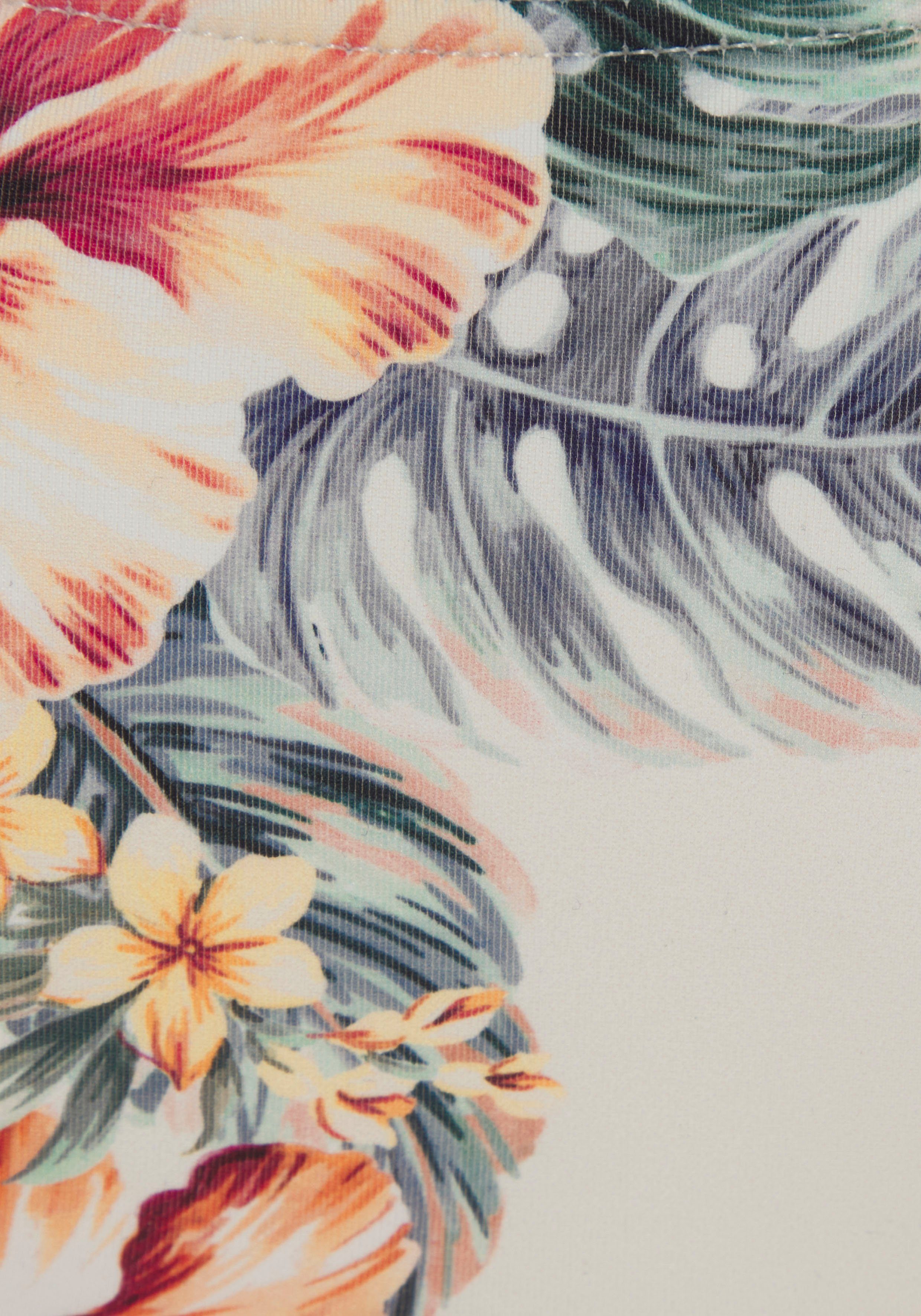 Lascana Bustierbikinitop Salsa met mooie bloemenprint