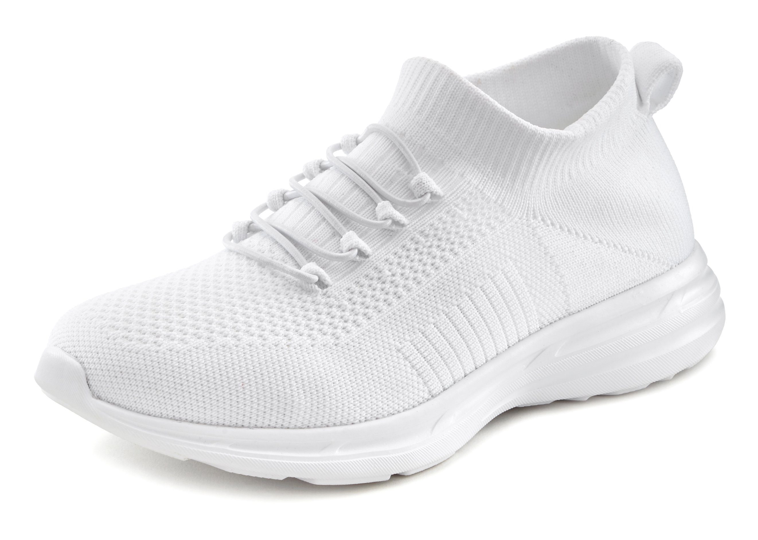 Lascana Sneakers Slipper, lage schoen, ultralicht en comfortabel om in te slippen VEGAN