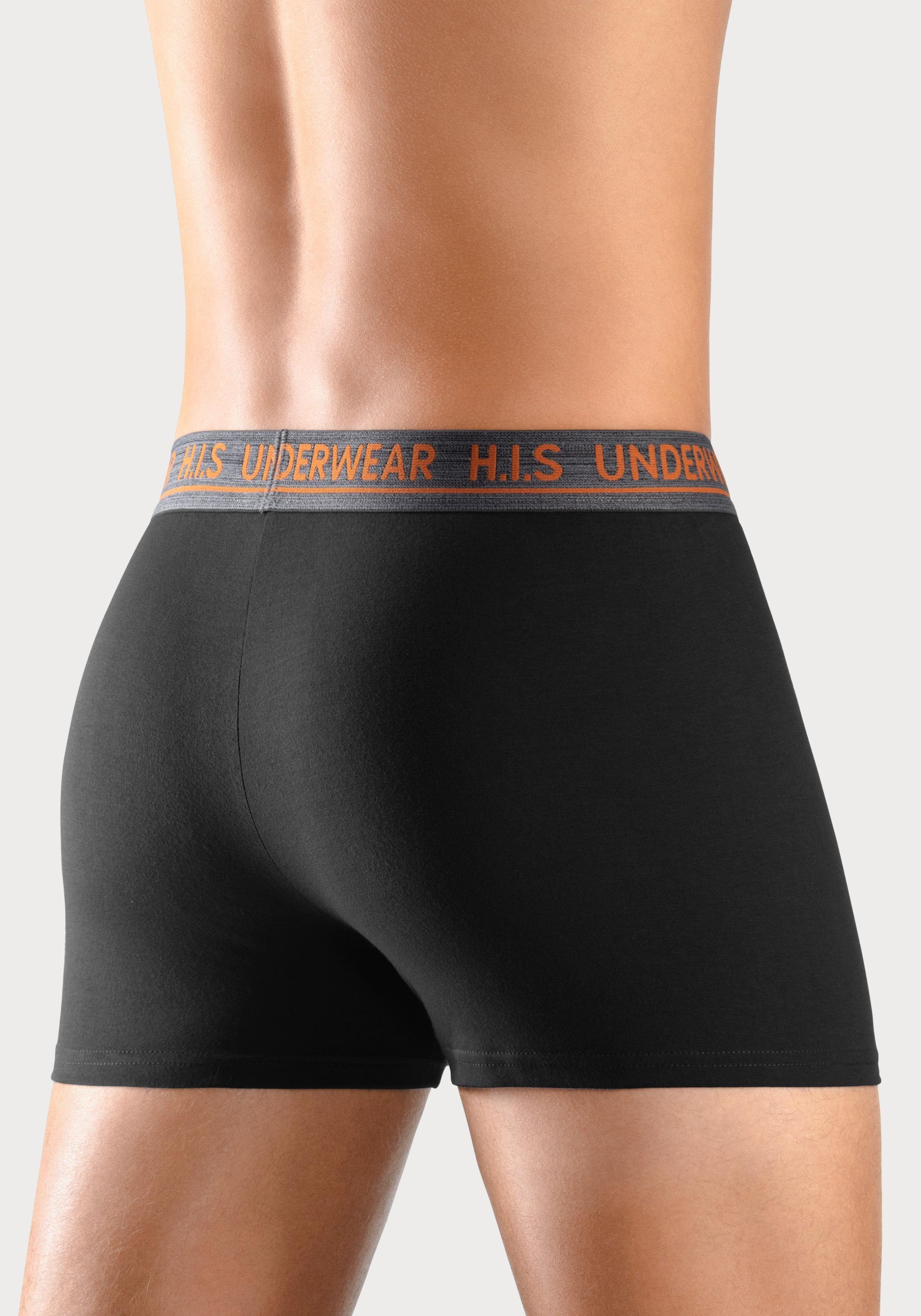 H.I.S Boxershort voor heren met comfortabele stretchband (set, 4 stuks)