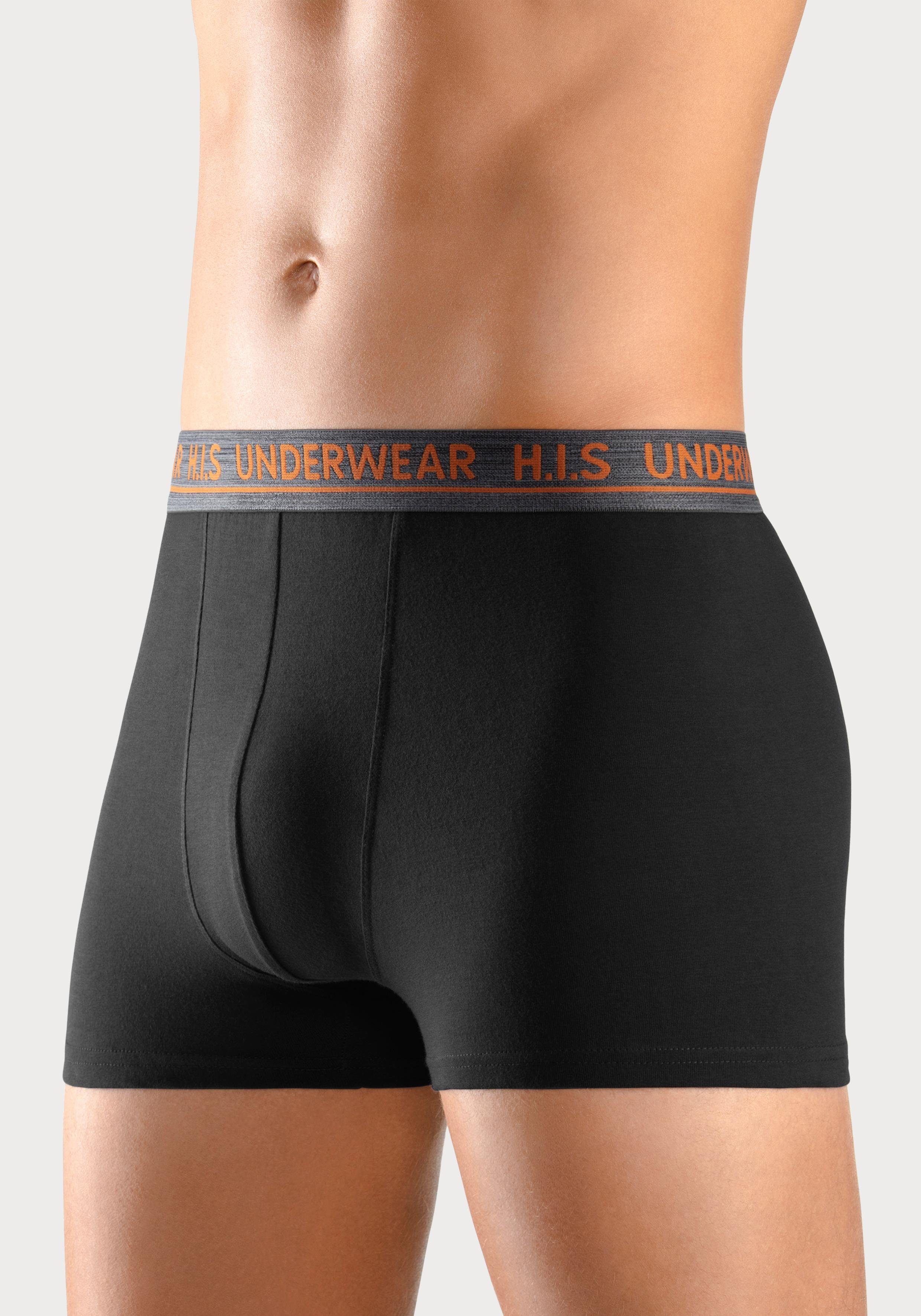 H.I.S Boxershort voor heren met comfortabele stretchband (set, 4 stuks)