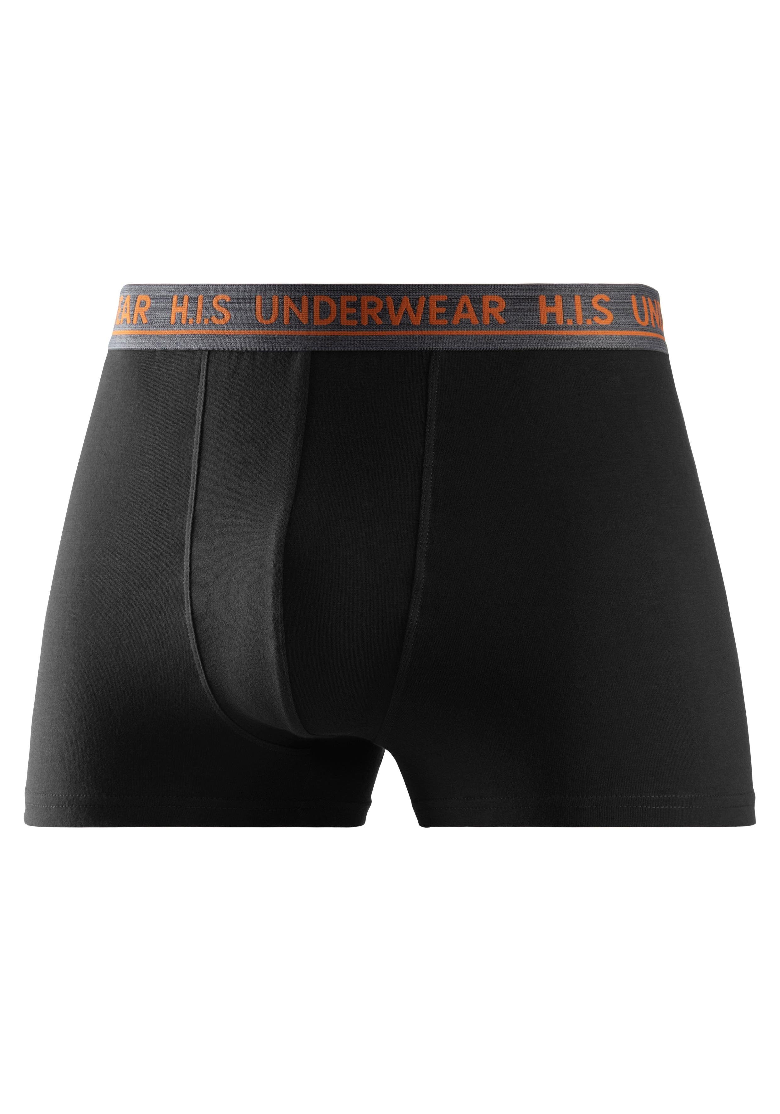 H.I.S Boxershort voor heren met comfortabele stretchband (set, 4 stuks)
