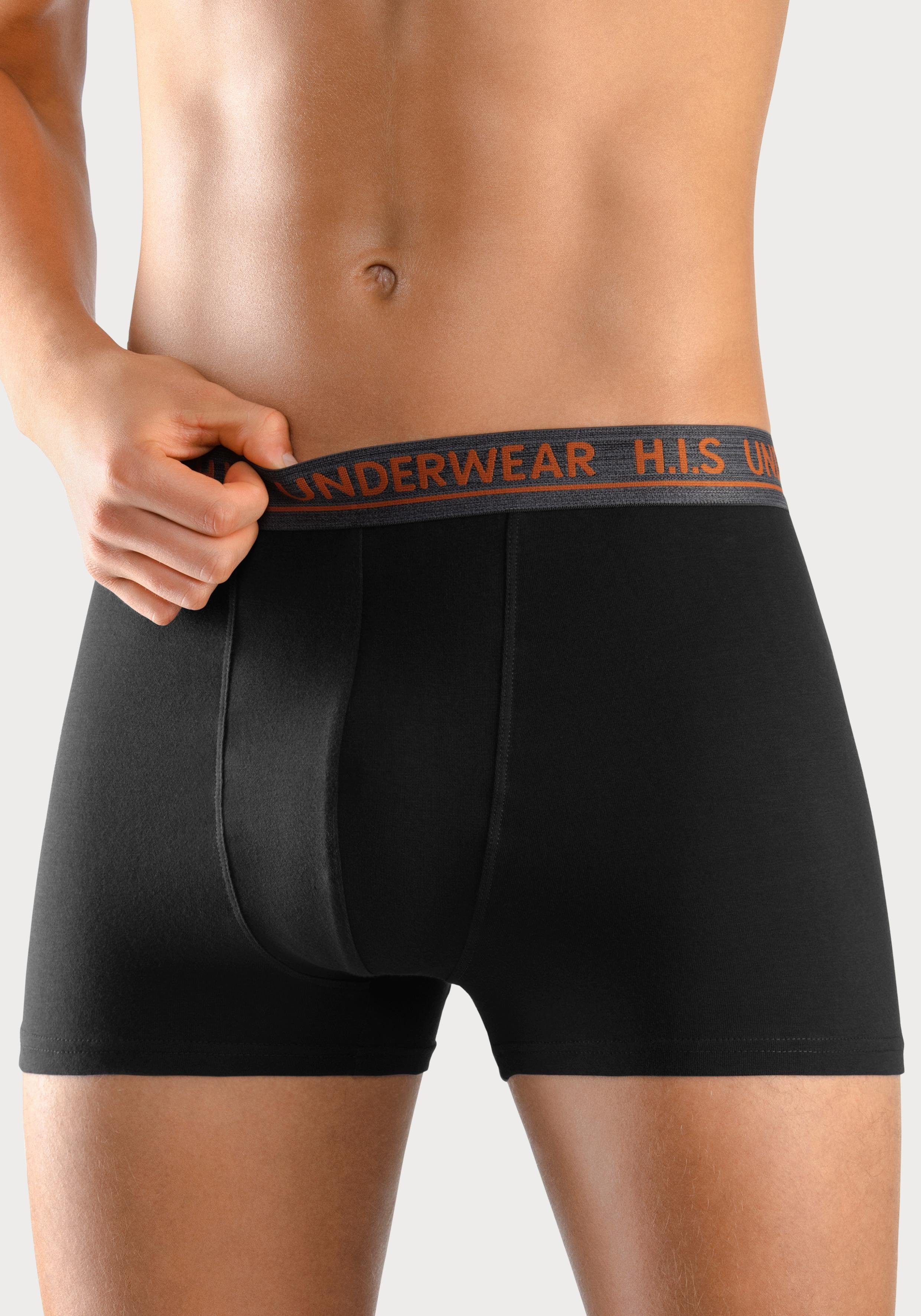 H.I.S Boxershort voor heren met comfortabele stretchband (set, 4 stuks)