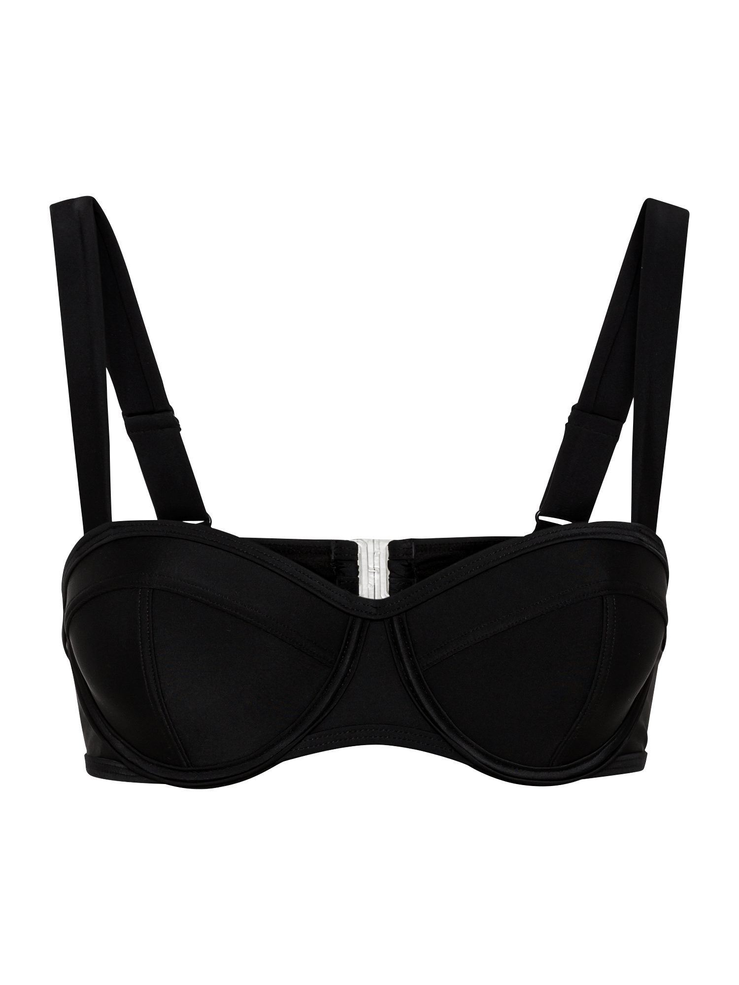 LSCN by LASCANA Bikinitop met beugels GINA met decoratieve stiksels