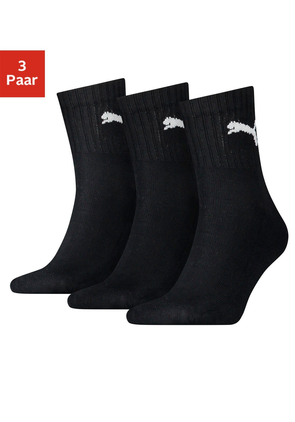 PUMA Sokken 3 paar