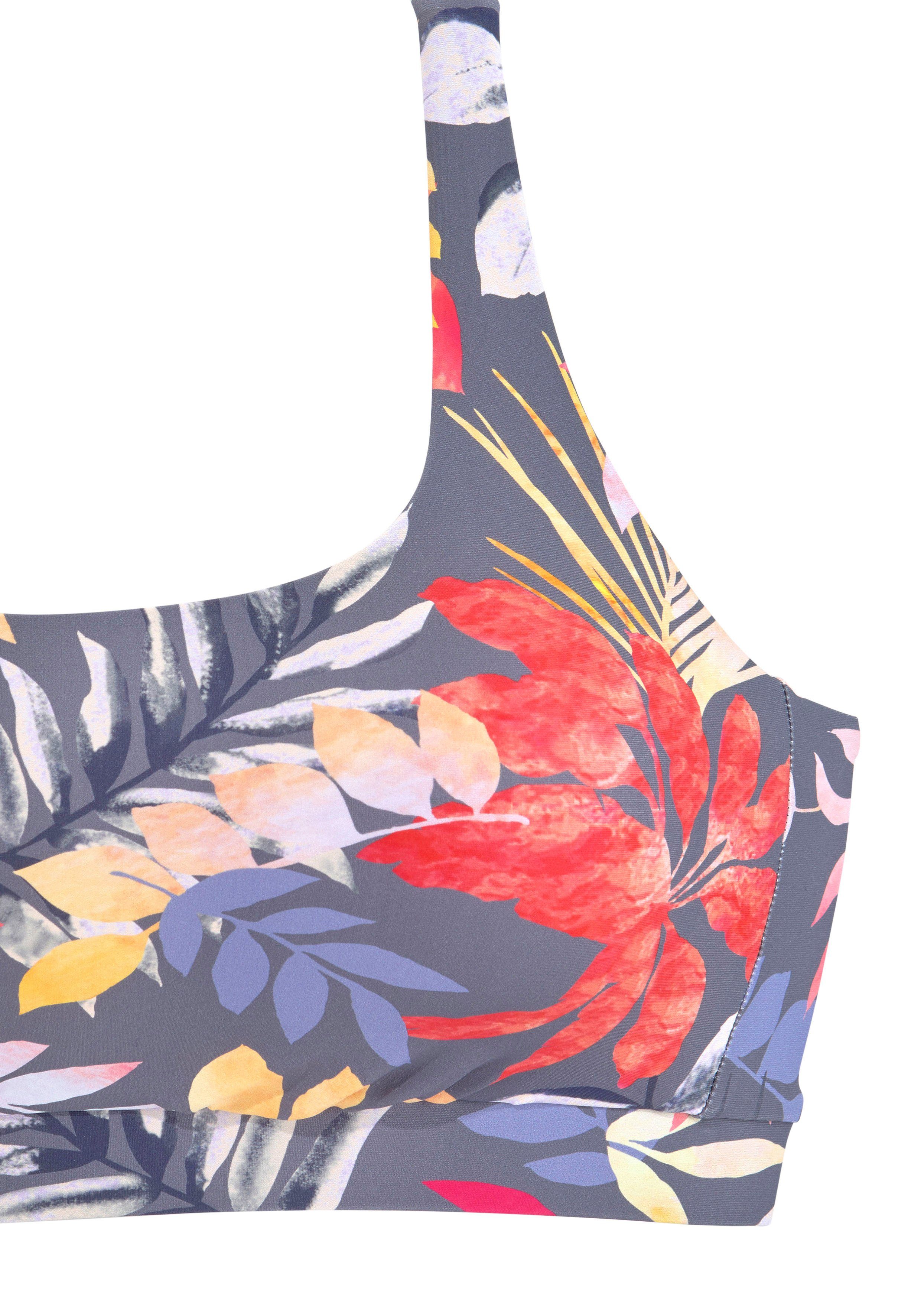 Vivance Bustierbikinitop Leilani met bloemenprint
