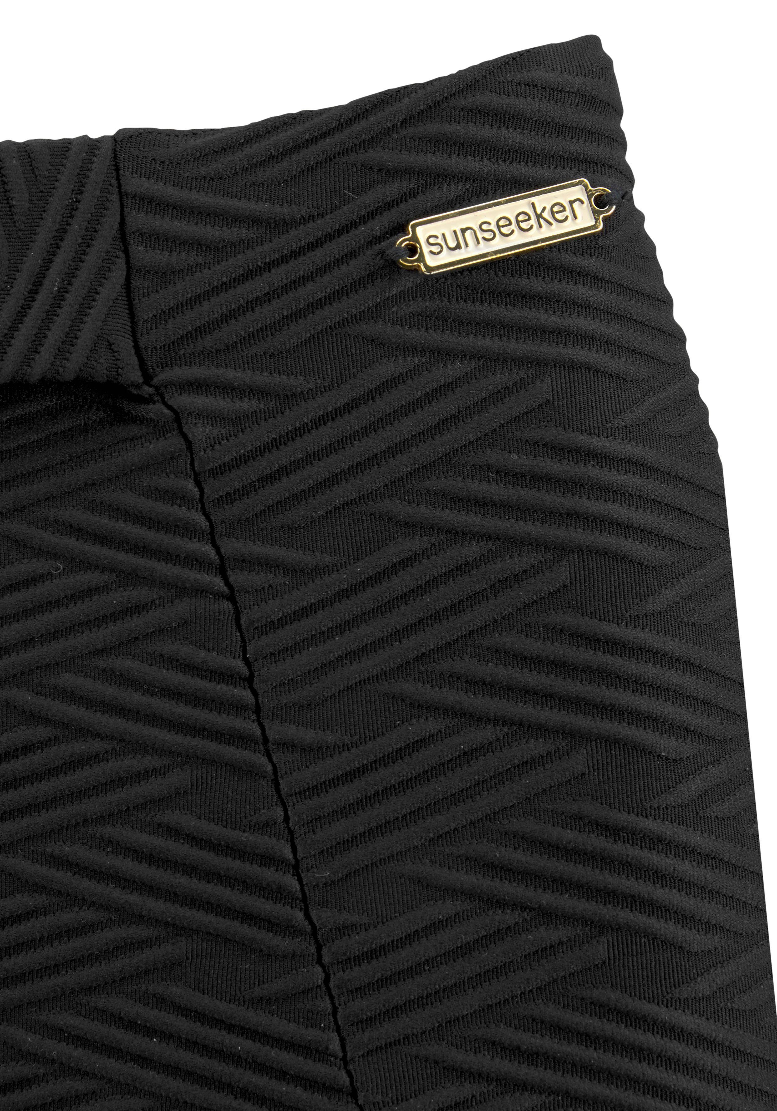 Sunseeker Highwaist-bikinibroekje Loretta met sierriem