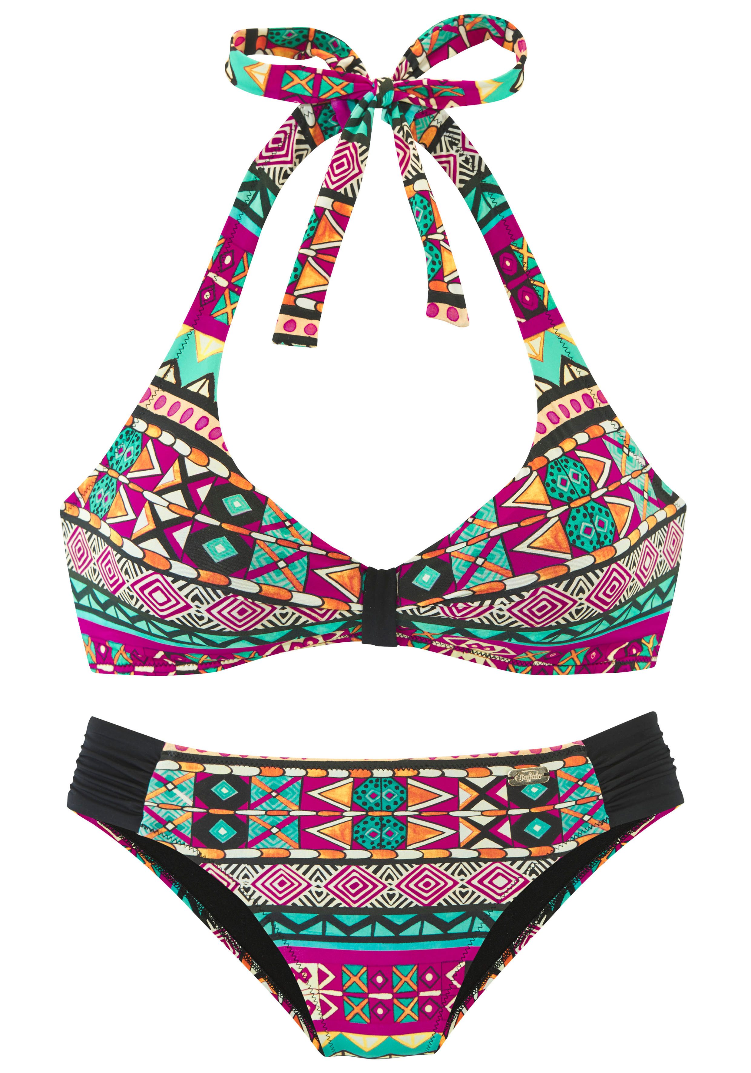 Buffalo Triangelbikini met kleurrijk ontwerp