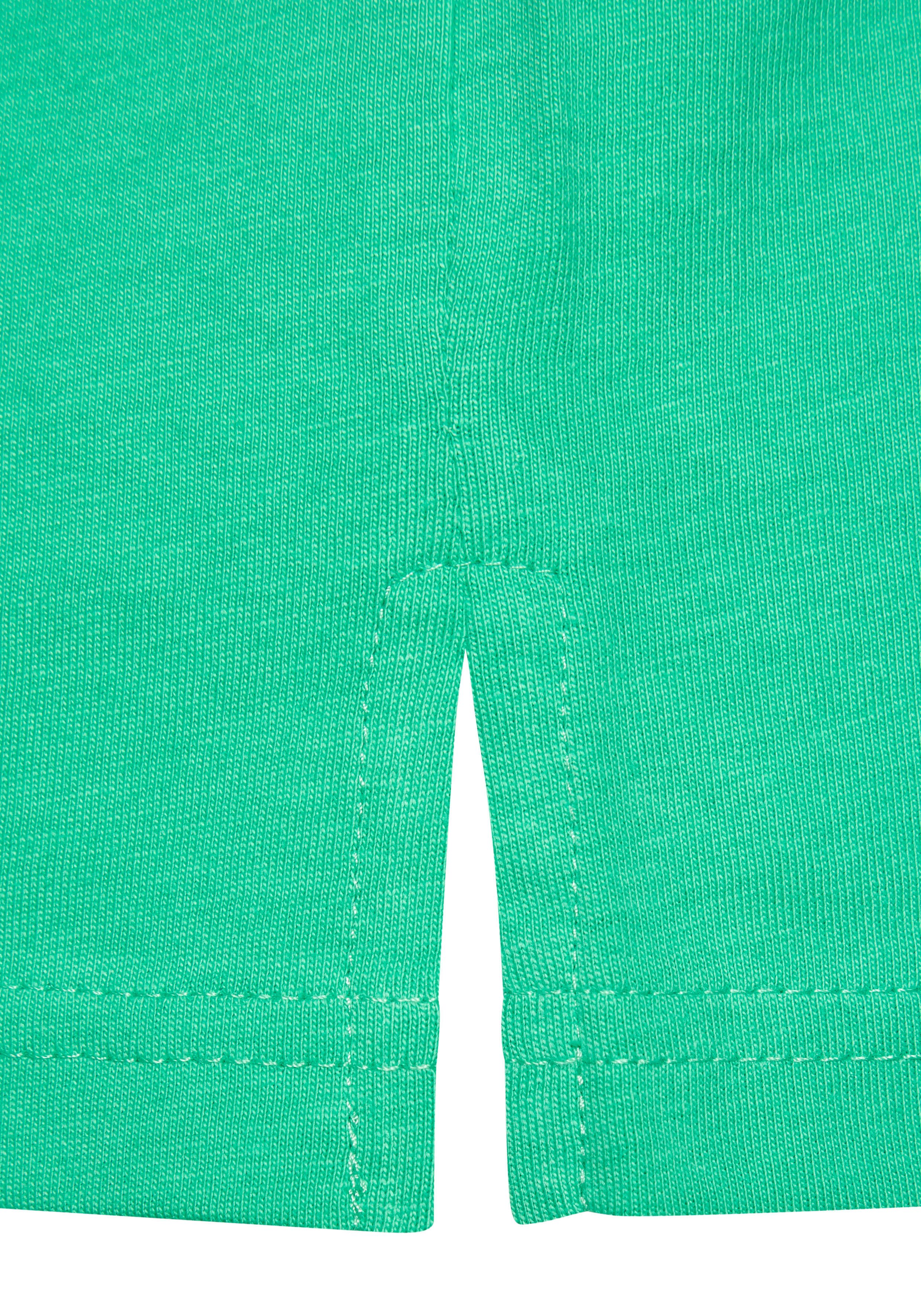 Beachtime T-shirt Met modieuze opening aan de zoom
