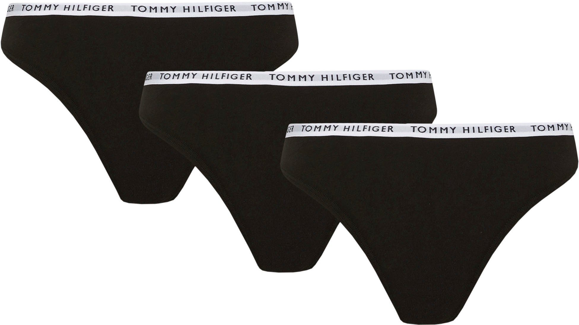 Tommy Hilfiger Underwear Slip met smalle logoboord (3 stuks)