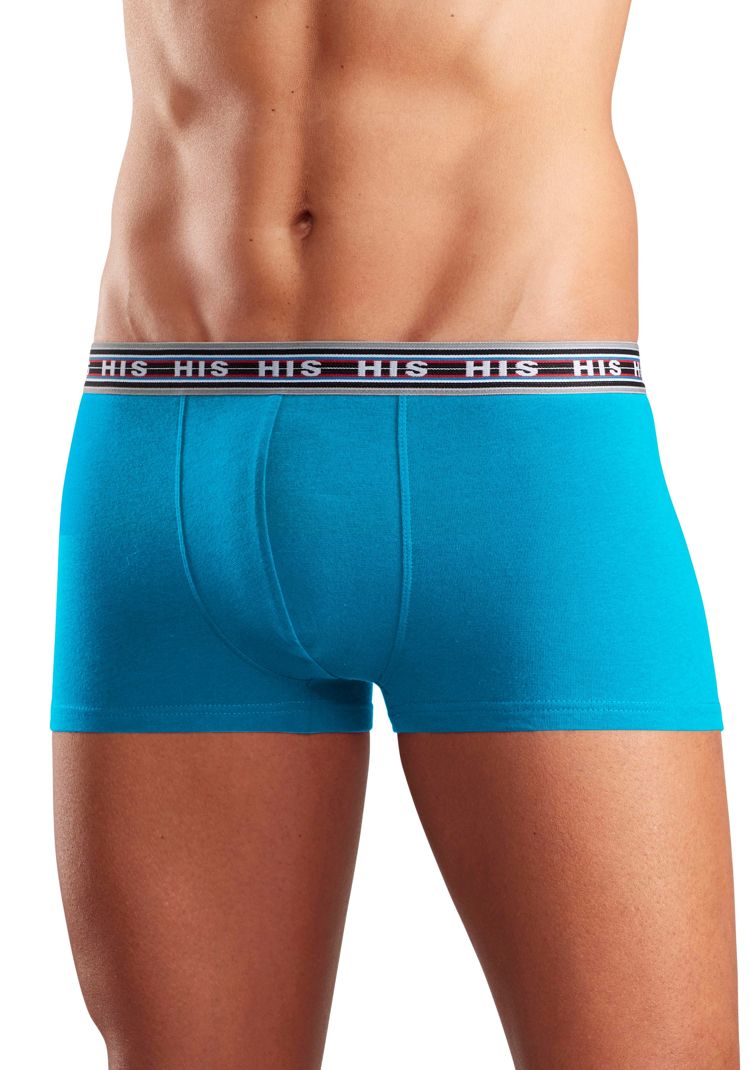 H.I.S Hipster strak zittende boxershorts van katoen-stretch (set, 5 stuks)