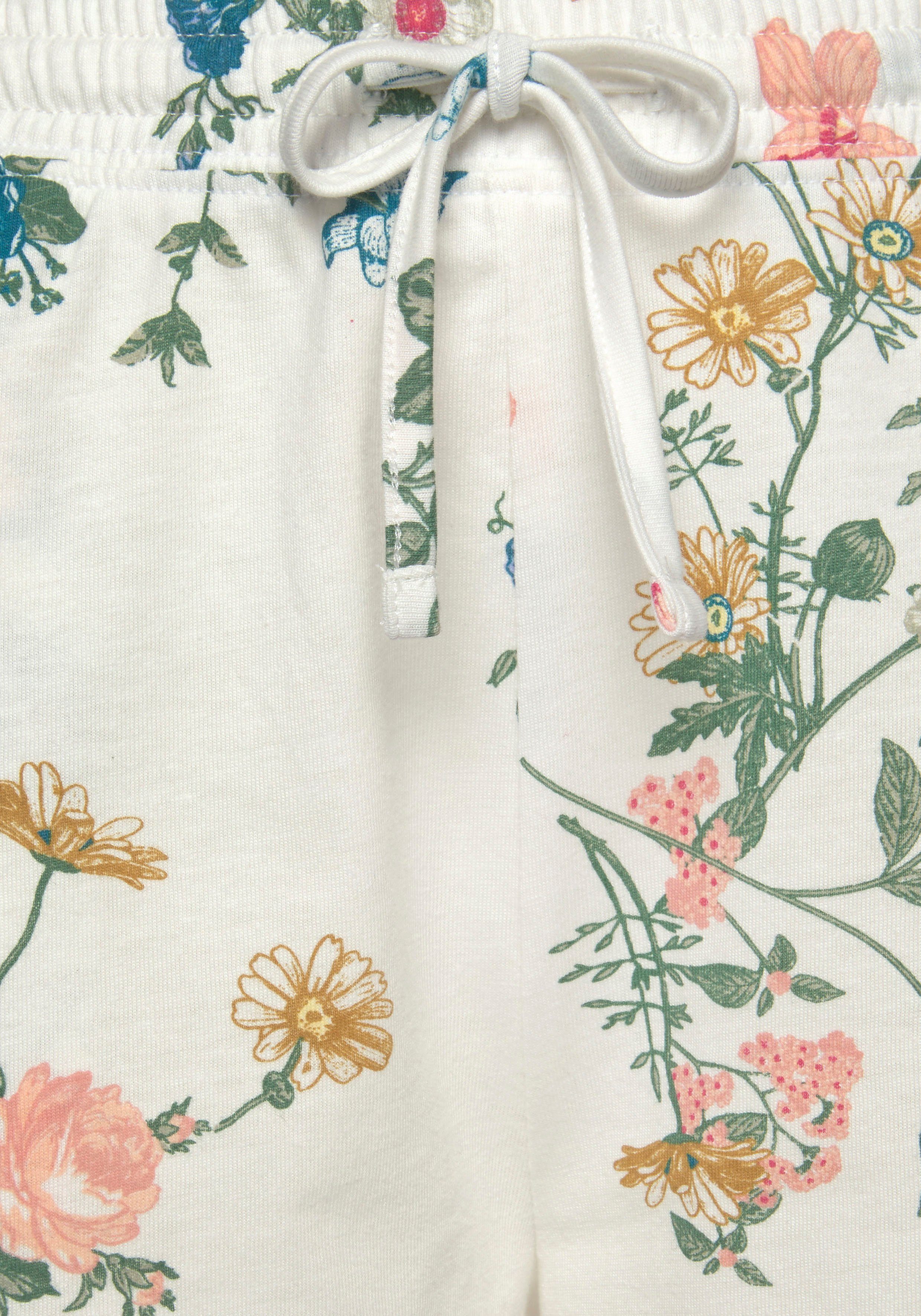 Vivance Dreams Shortama met print all-over (2-delig, 1 stuk)