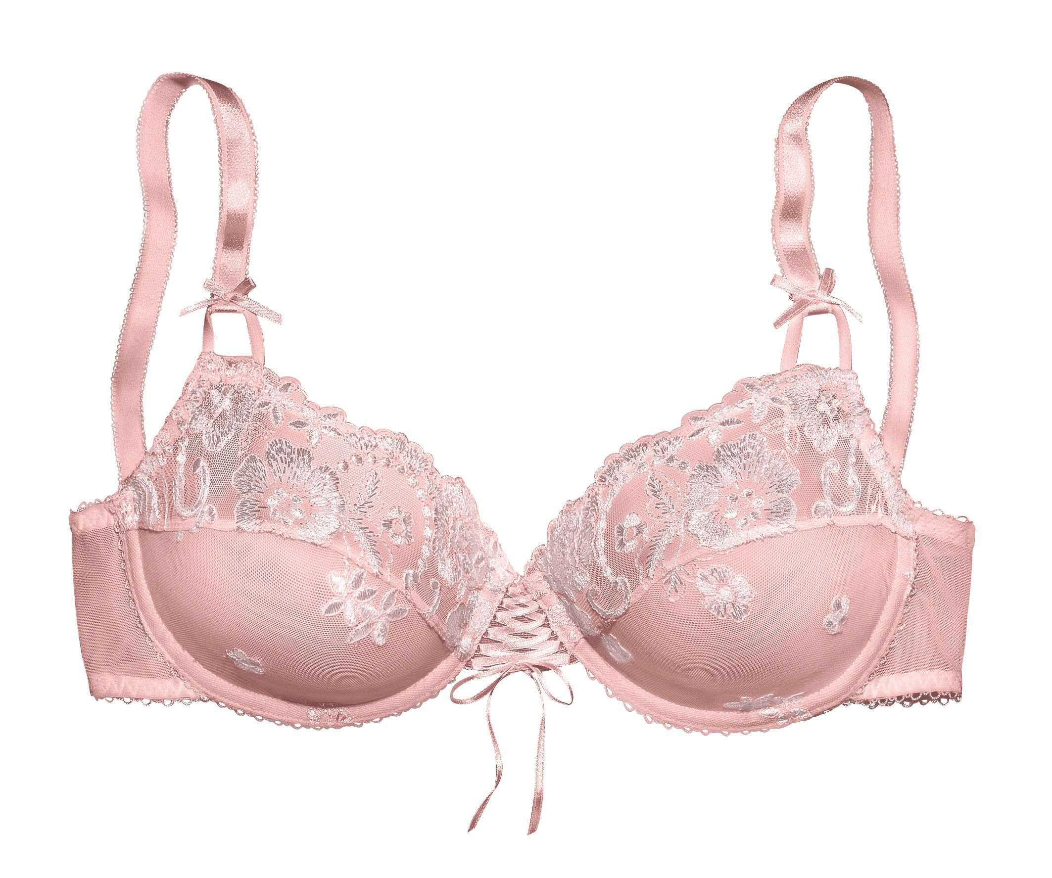 Lascana Beugel-bh WANDA met siersluiting en borduurkant, dessous