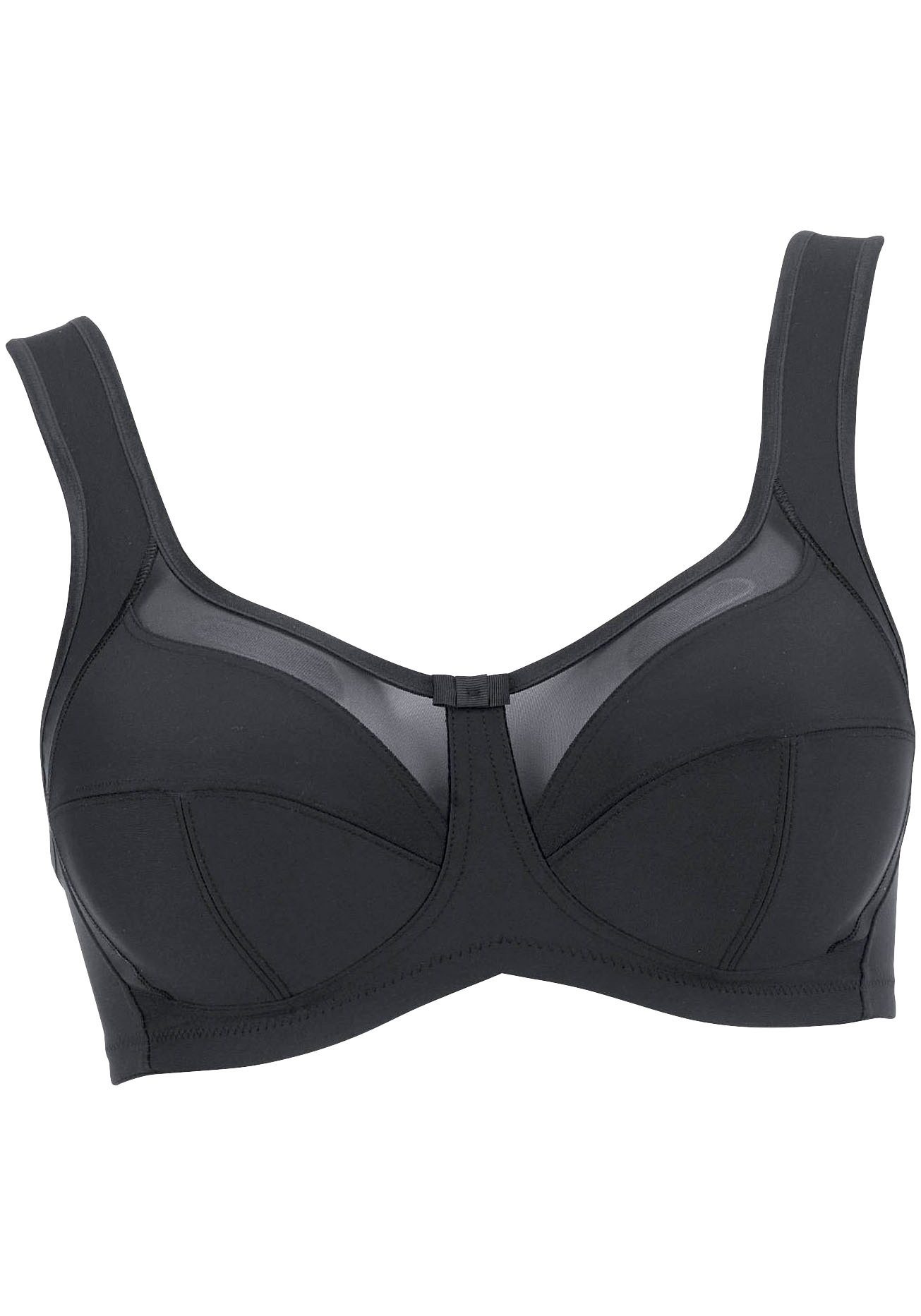 Anita Comfort Steun-bh Comfort-BH Clara Cup C-H, met transparant mesh in bovenste gedeelte cups