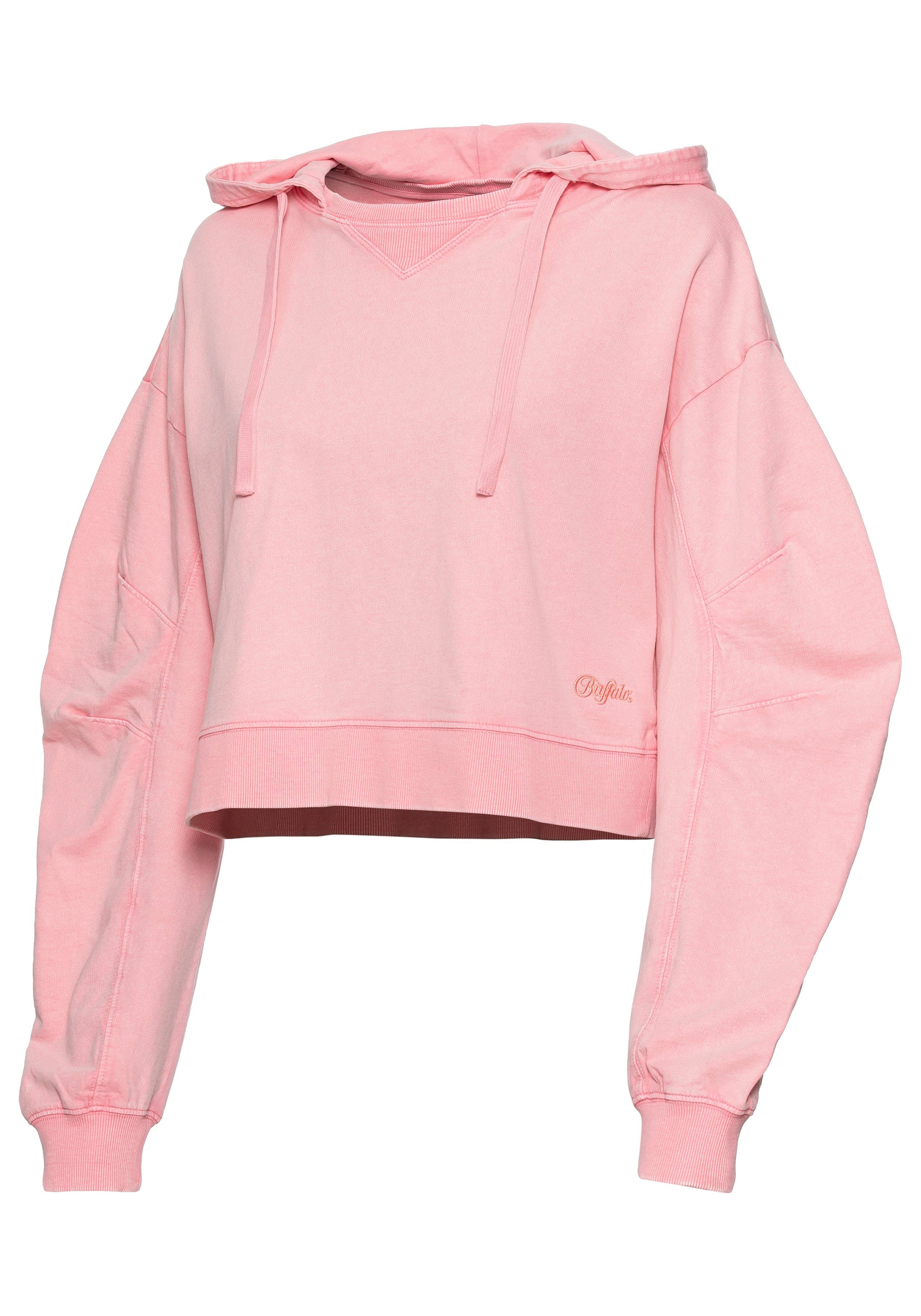 Buffalo Hoodie Capuchontrui in used-look, loungewear (1-delig)
