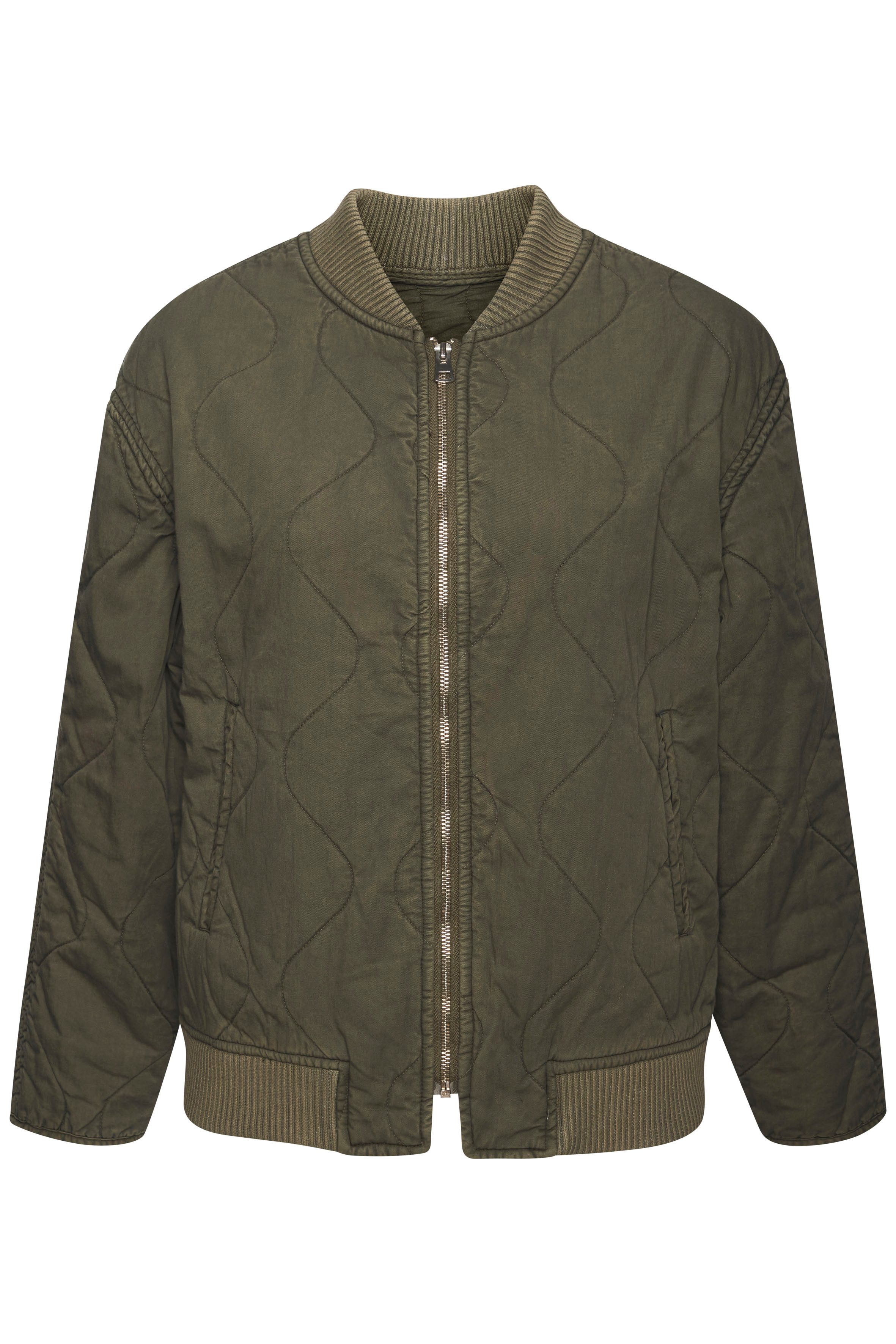 Lascana Gewatteerde jas in modieuze look met zakken, bomber-design