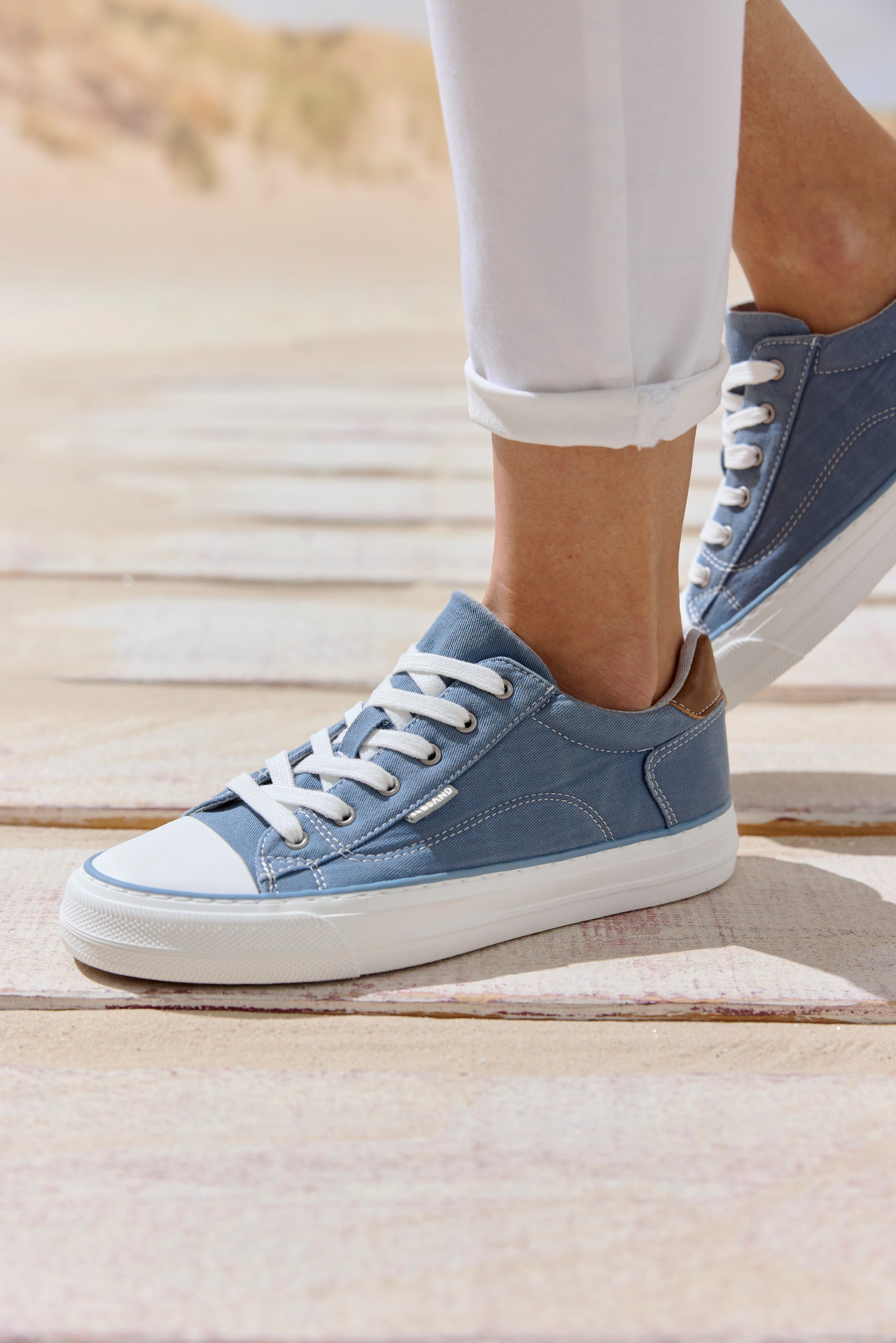 Elbsand Sneakers Textielschoen, veterschoen Veterlage schoen, vrijetijdsschoen, stoffen schoen, lage schoen unisex VEGAN