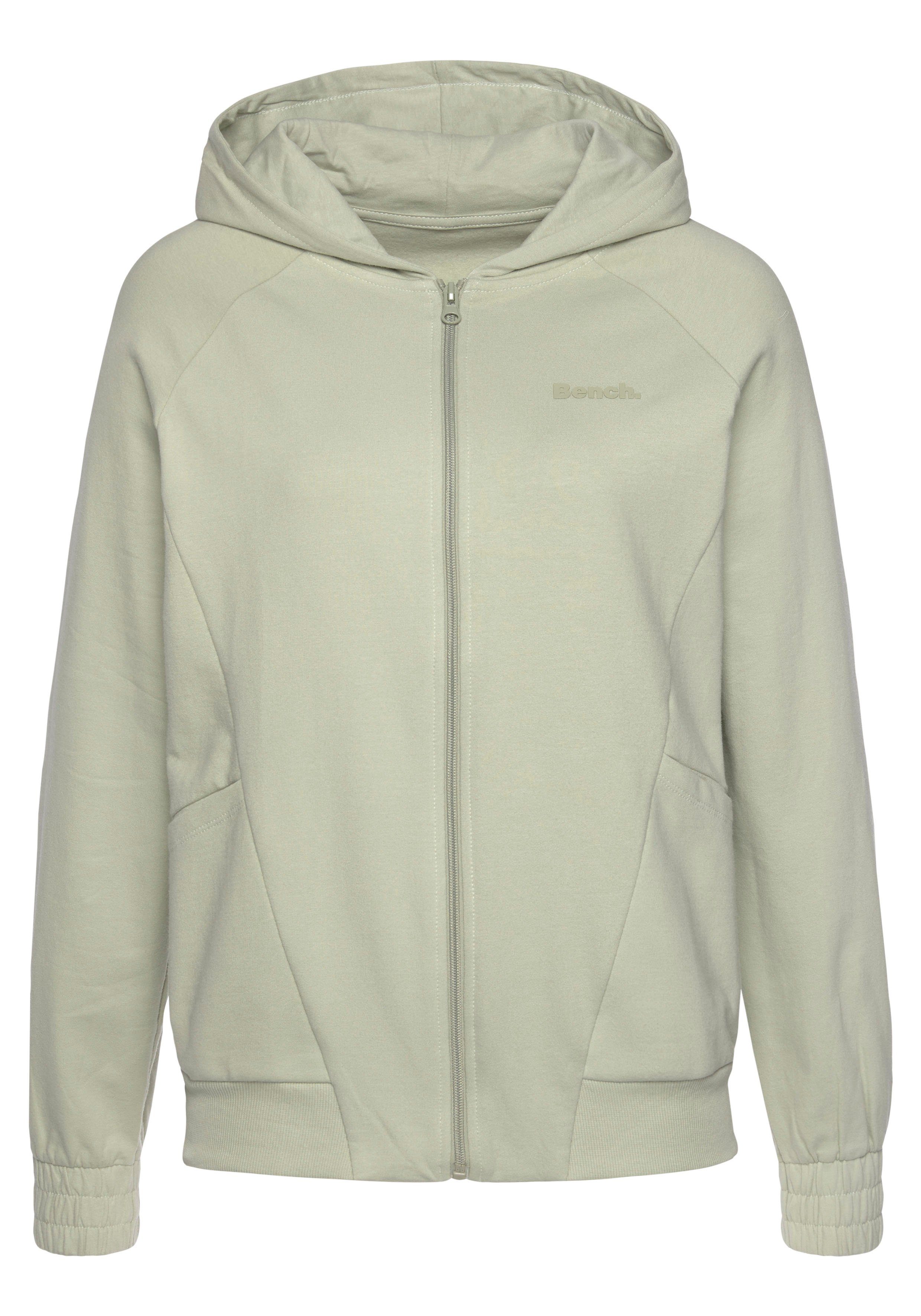 Bench. Loungewear Capuchonsweatvest met sportieve deelnaad, loungepak