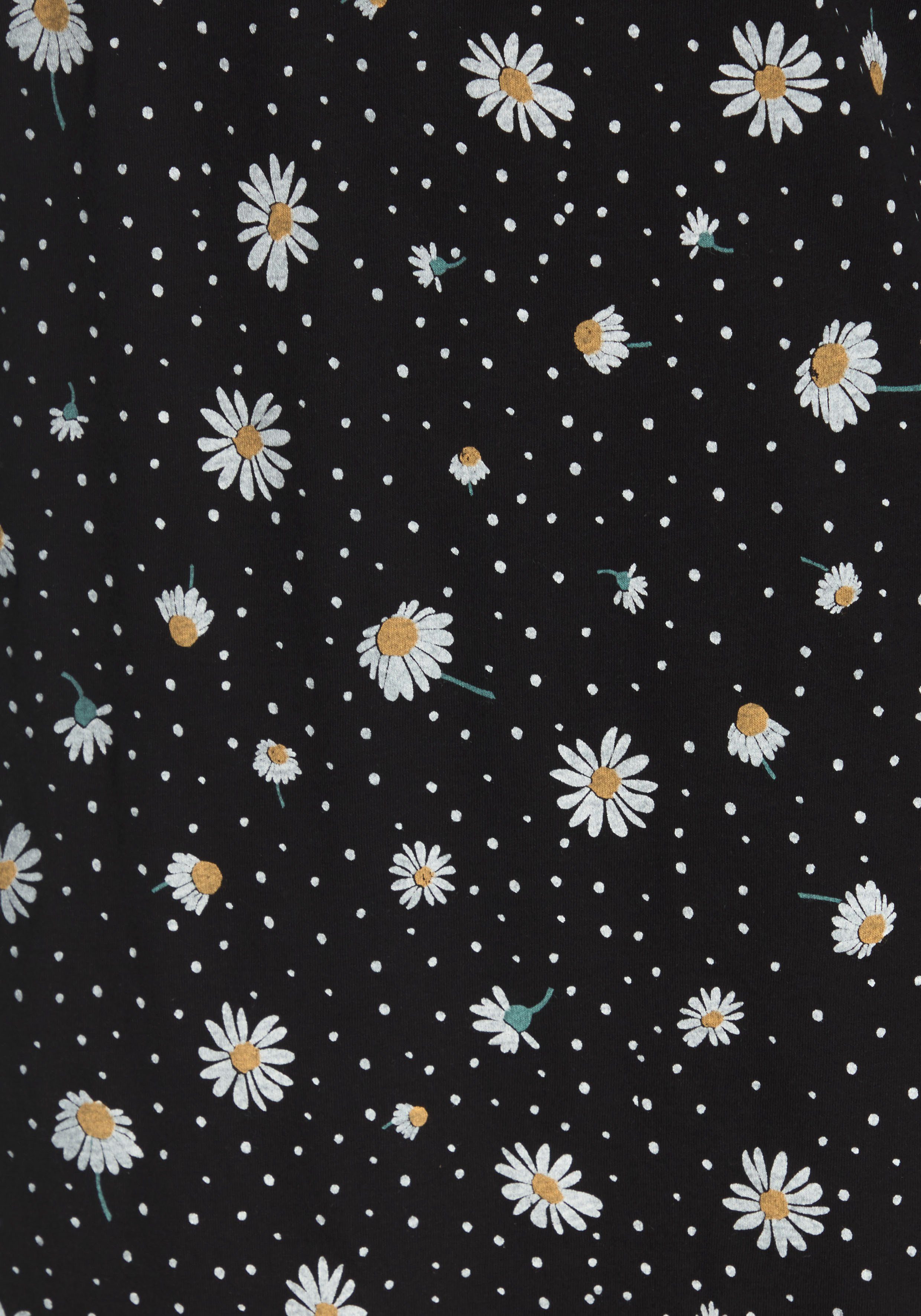 Vivance Dreams Nachthemd met madeliefje-print