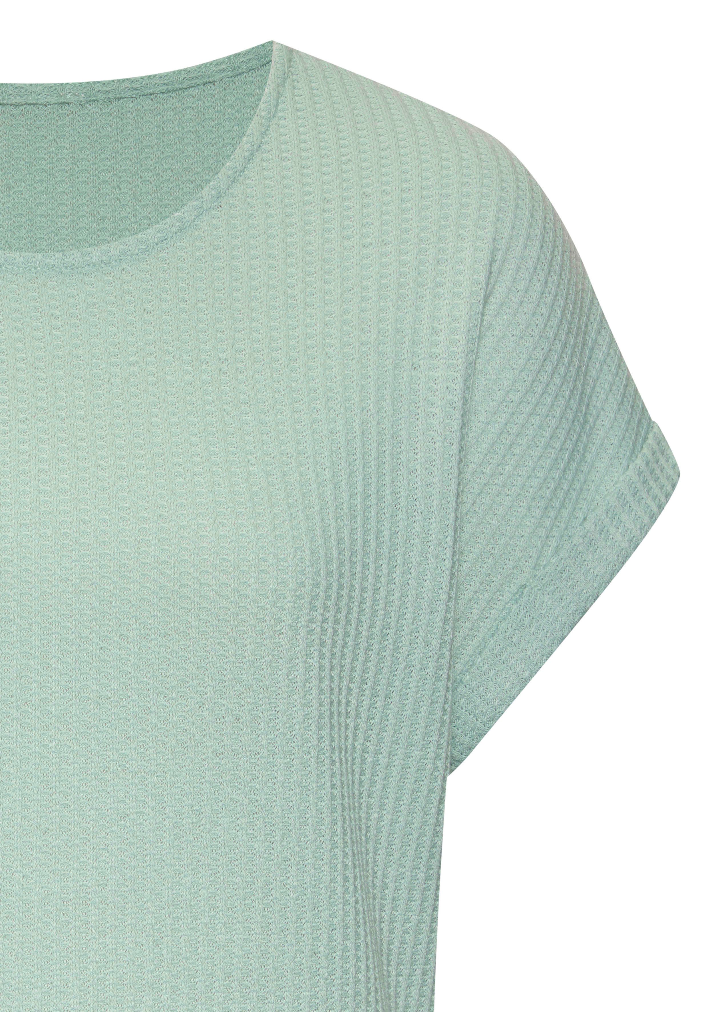 Vivance Shirt met korte mouwen Van zachte piquékwaliteit (Set van 2)