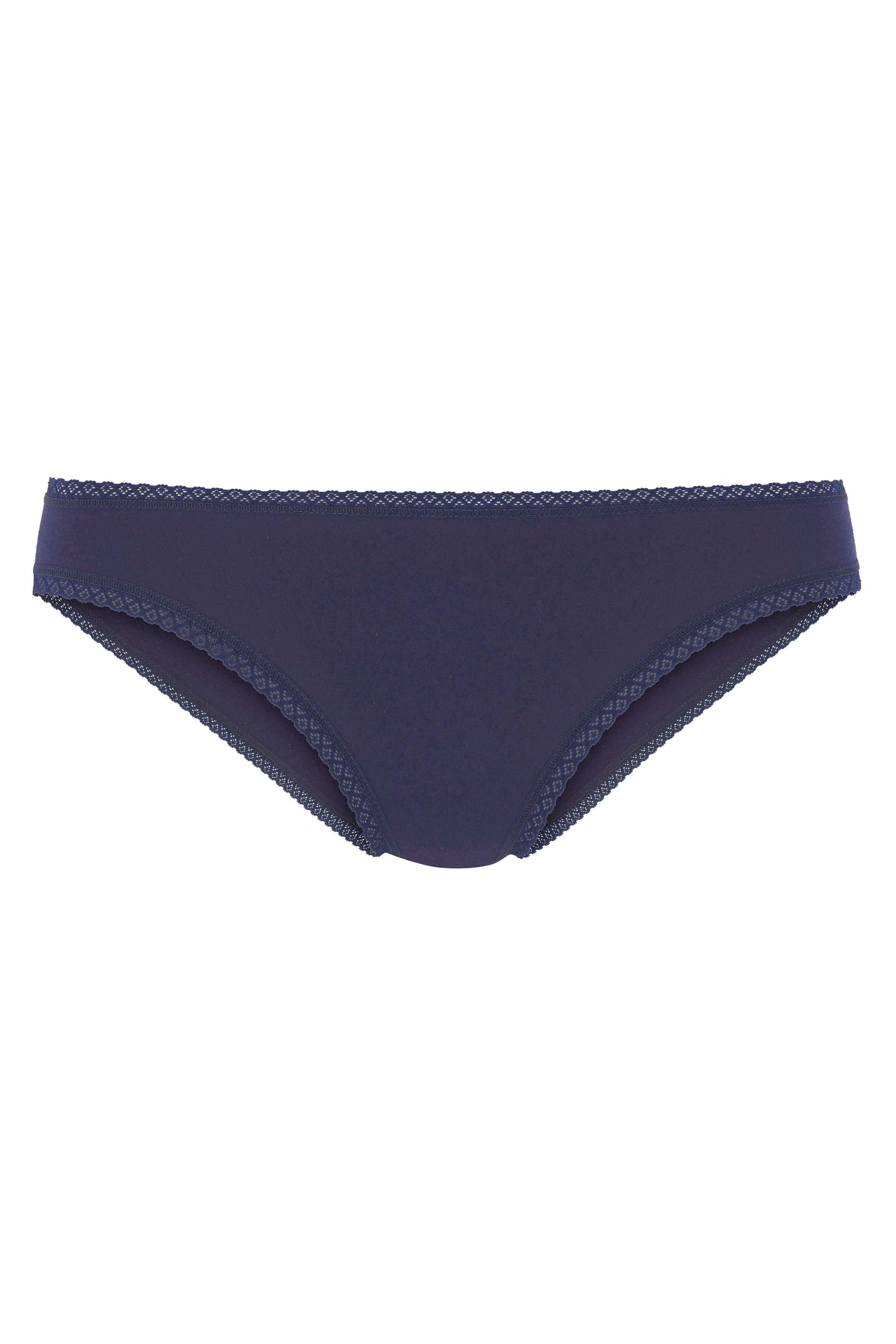 Vivance Brazilian slip met fijne kantafwerking en van zachte katoenkwaliteit (7 stuks in set)