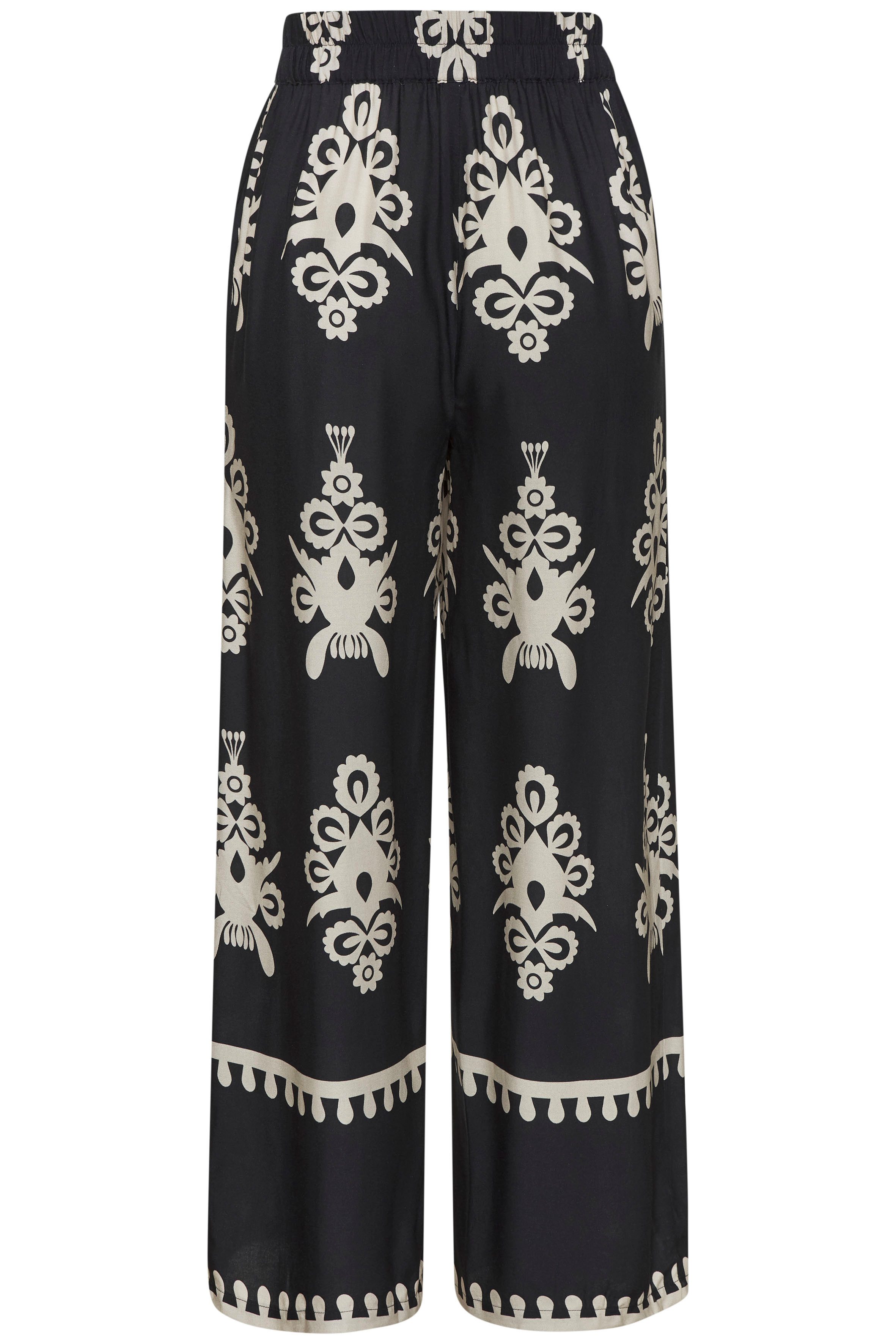 Lascana Palazzobroek met etnische print, zomerbroek