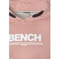 bench. hoodie met logoprint beige