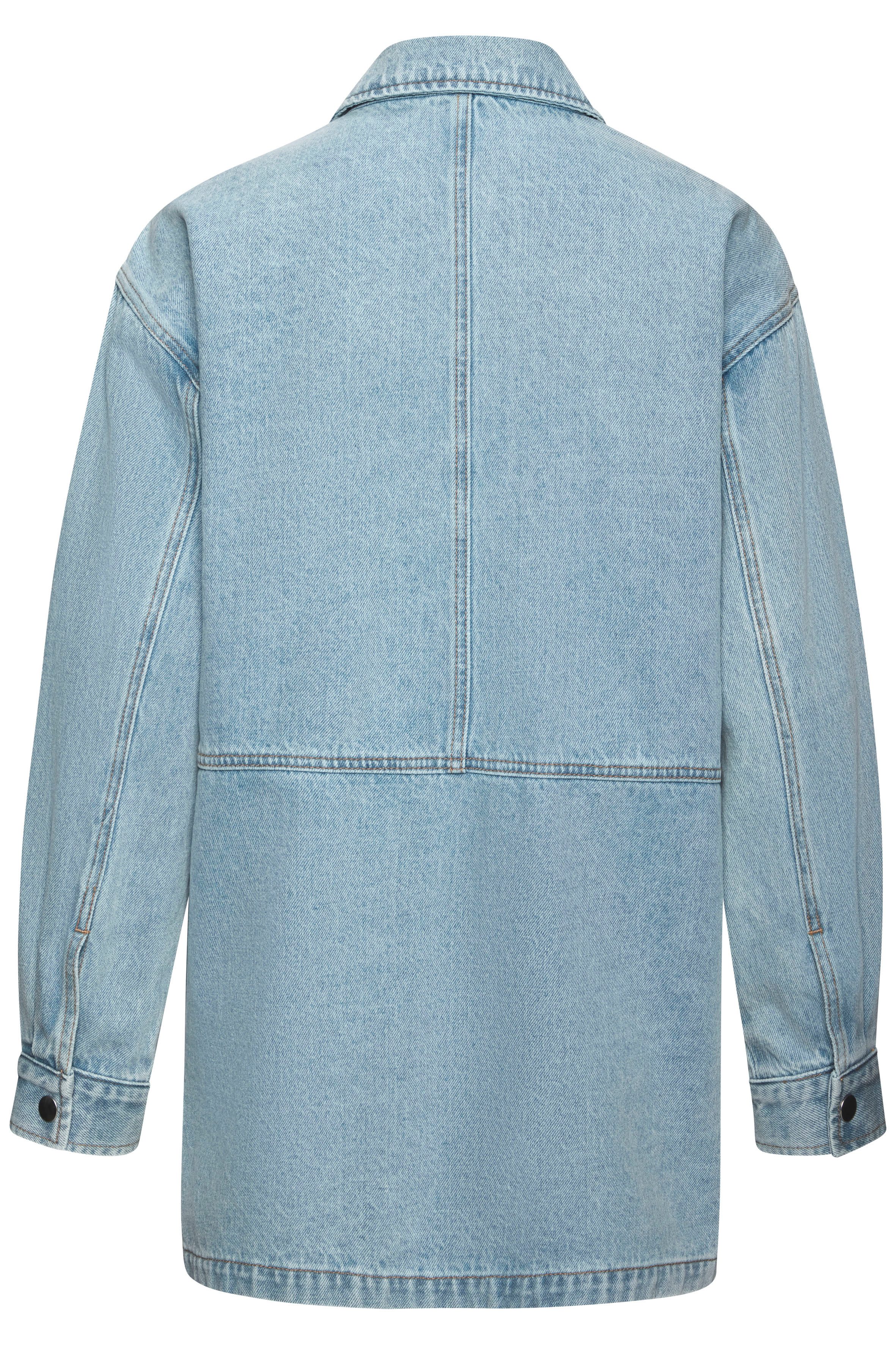 Lascana Jeansjack met splitjes opzij