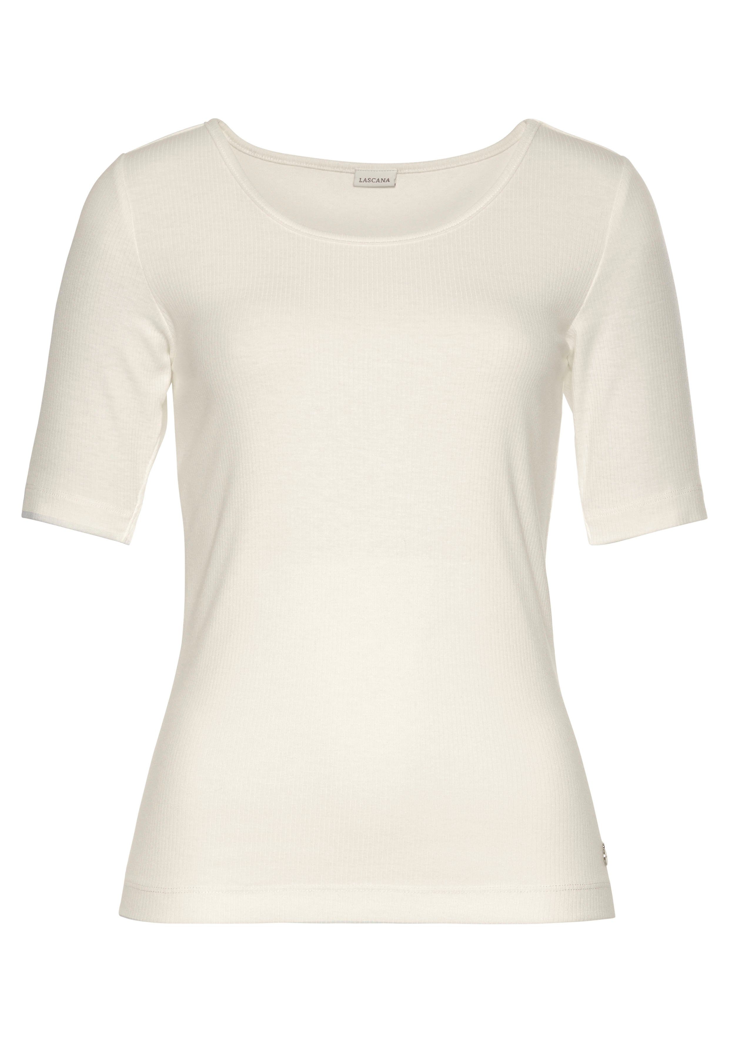 Lascana Pyjama top van ribbreisel