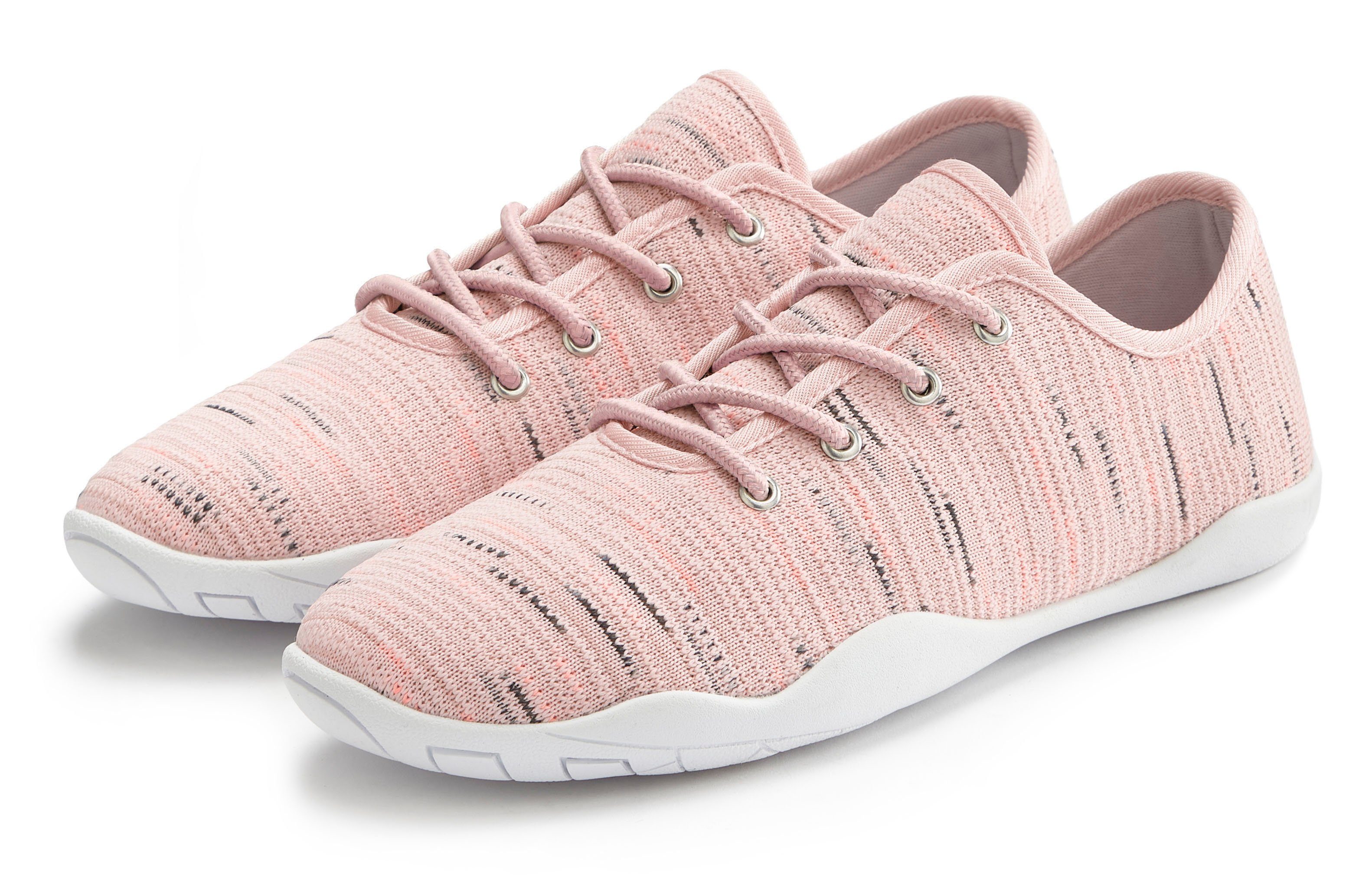 Lascana Sneakers Vrijetijdsschoen, lage schoen, slipper superlicht, ultradunne zool VEGAN
