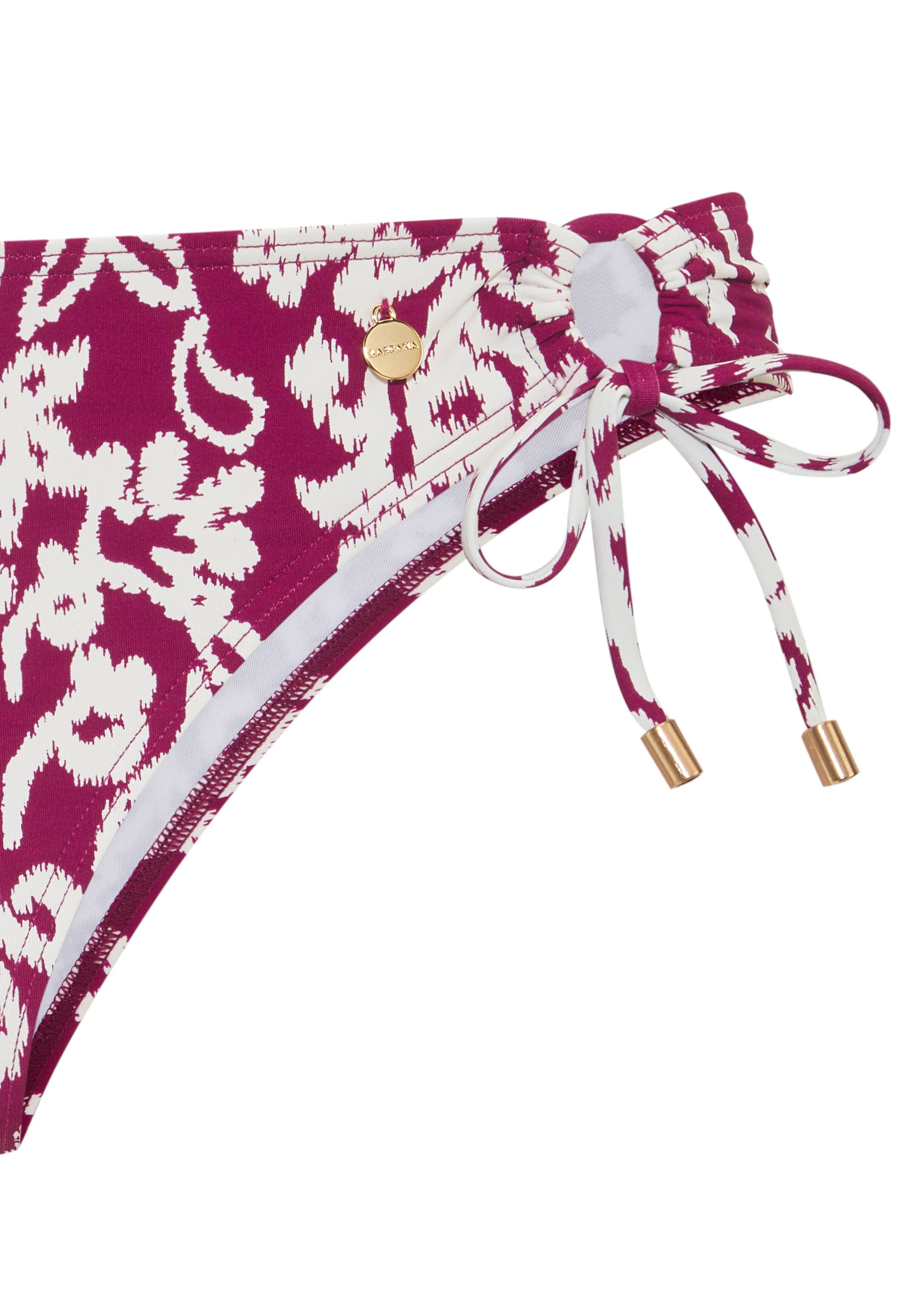 Lascana Bikinibroekje Piper met opvallende all-over-print bikini broekjes maat 42 roze