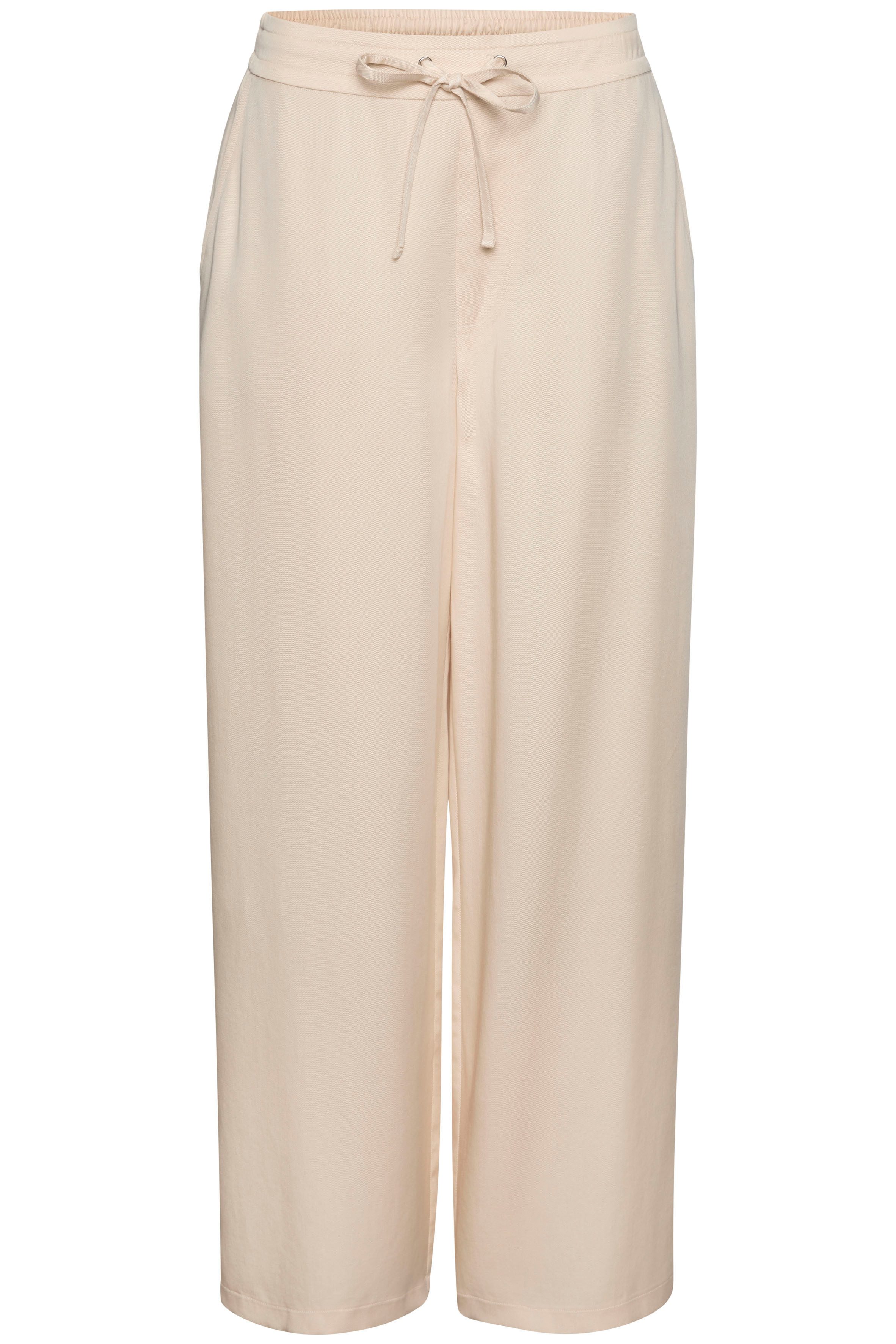 Lascana Pantalon met bindband, palazzobroek van lyocell met zakken