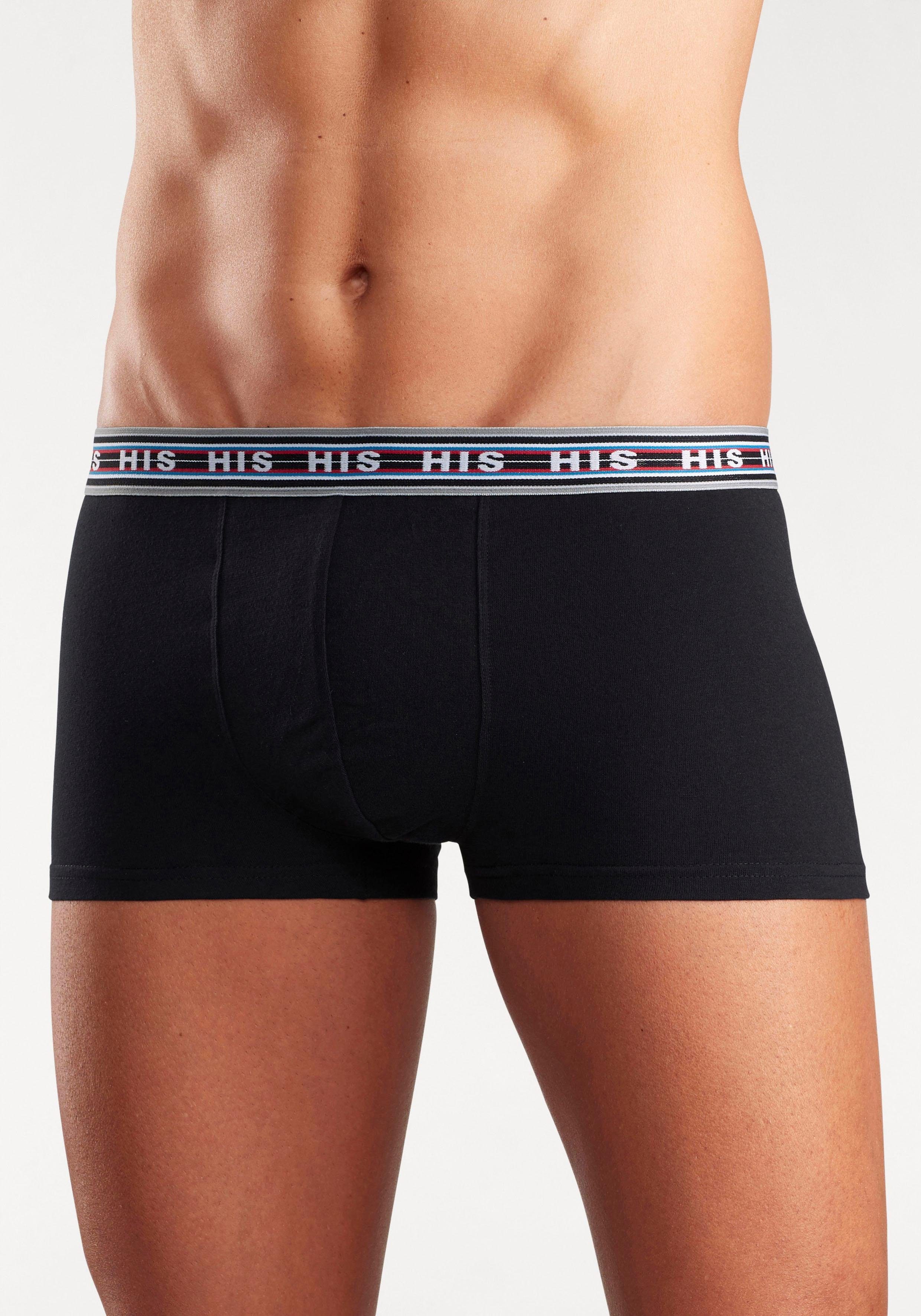 H.I.S Hipster strak zittende boxershorts van katoen-stretch (set, 5 stuks)