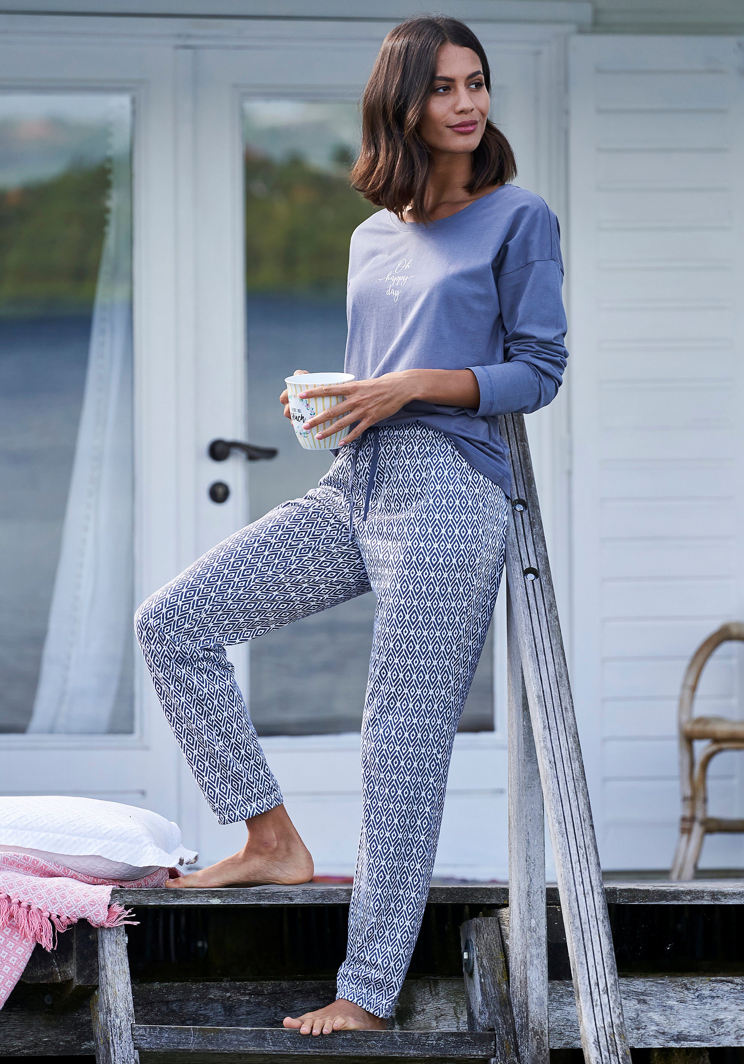 Vivance Dreams Pyjamabroek met print all-over