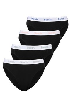 bench. bikinibroekje met zachte logo-weefband (4 stuks) zwart