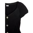 lascana jumpsuit in culotte-stijl zwart
