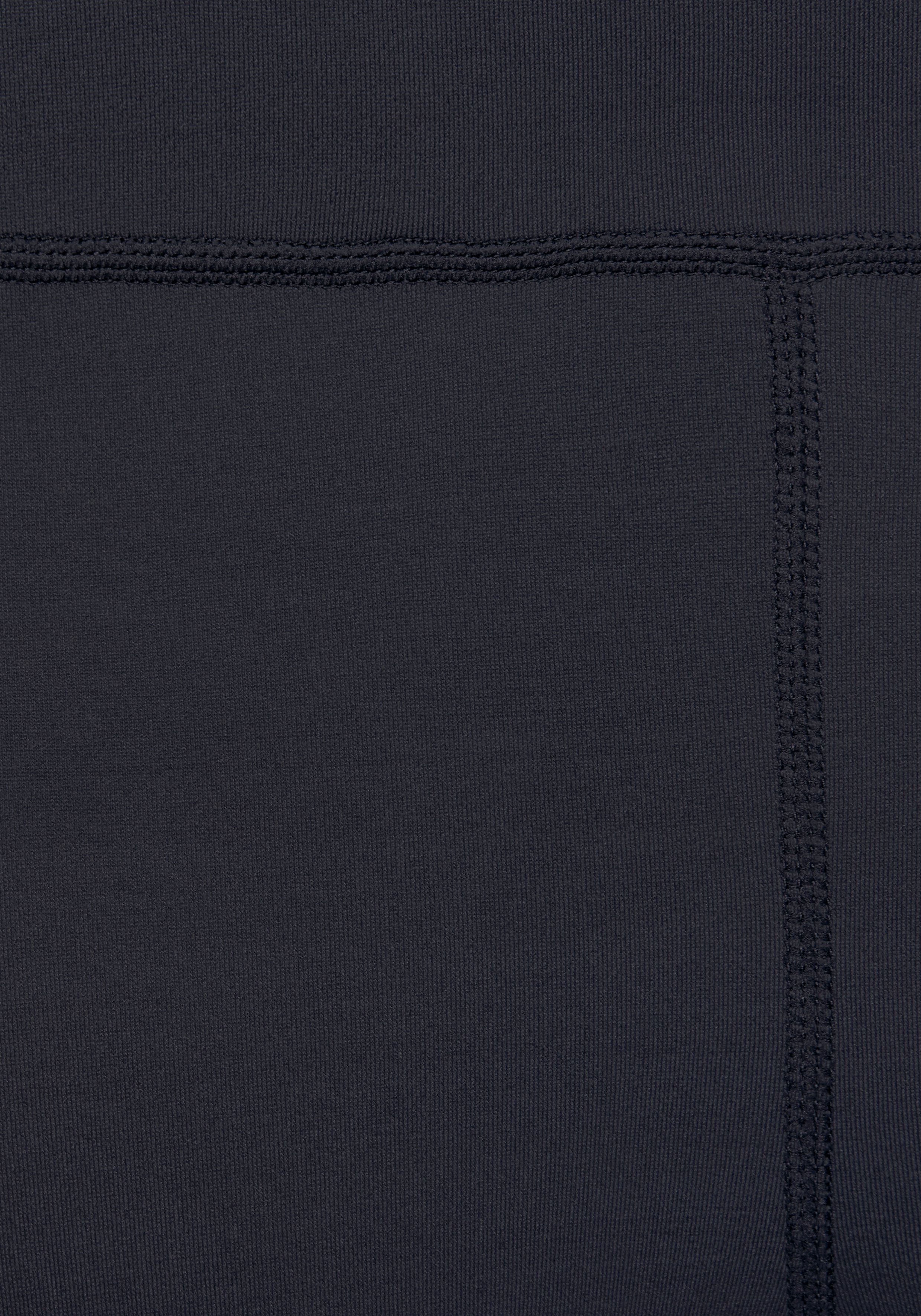 active by Lascana Functionele legging met kleine rimpeling, loungewear