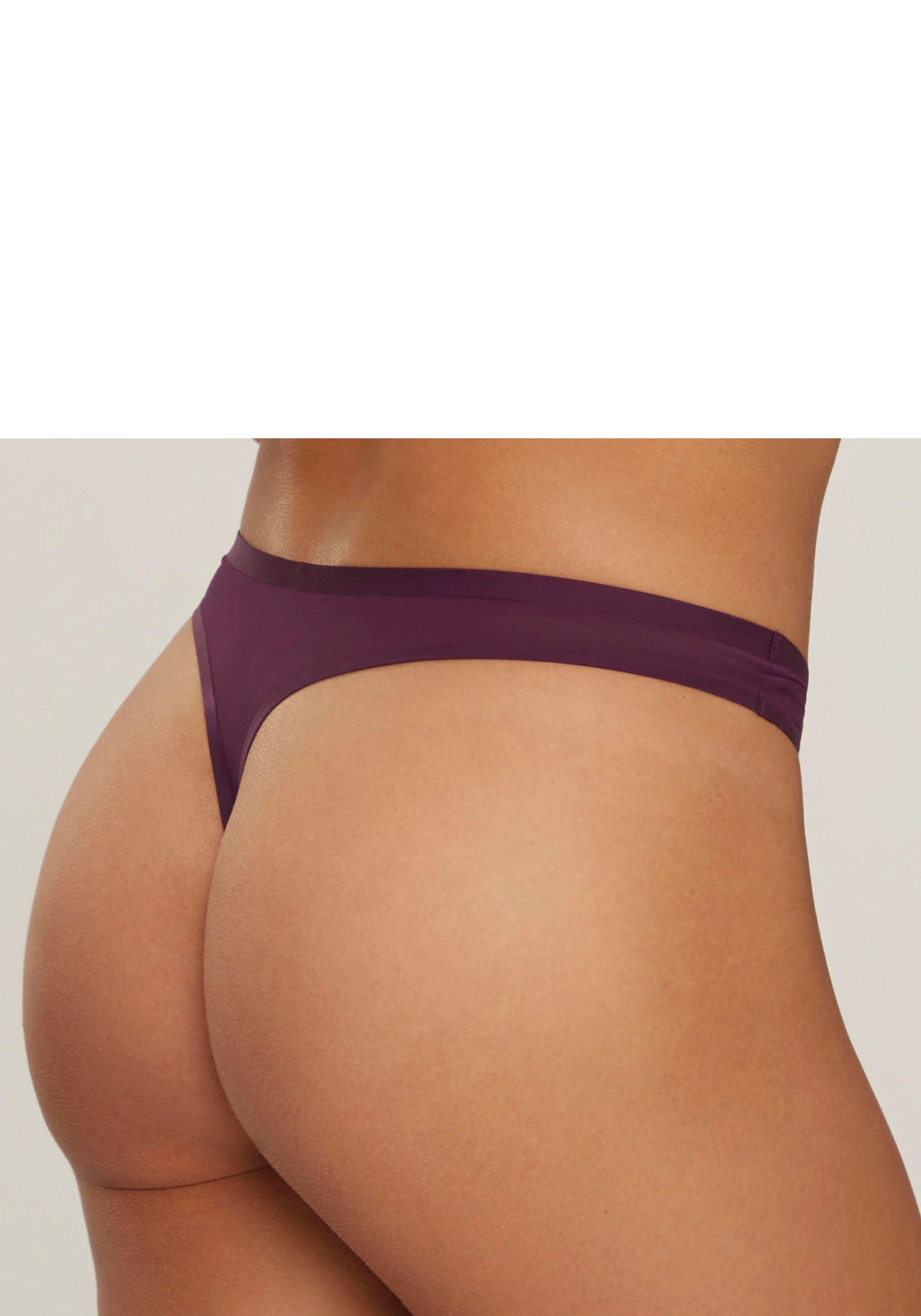 s.Oliver RED LABEL Beachwear String Louise met mesh-inzetten opzij