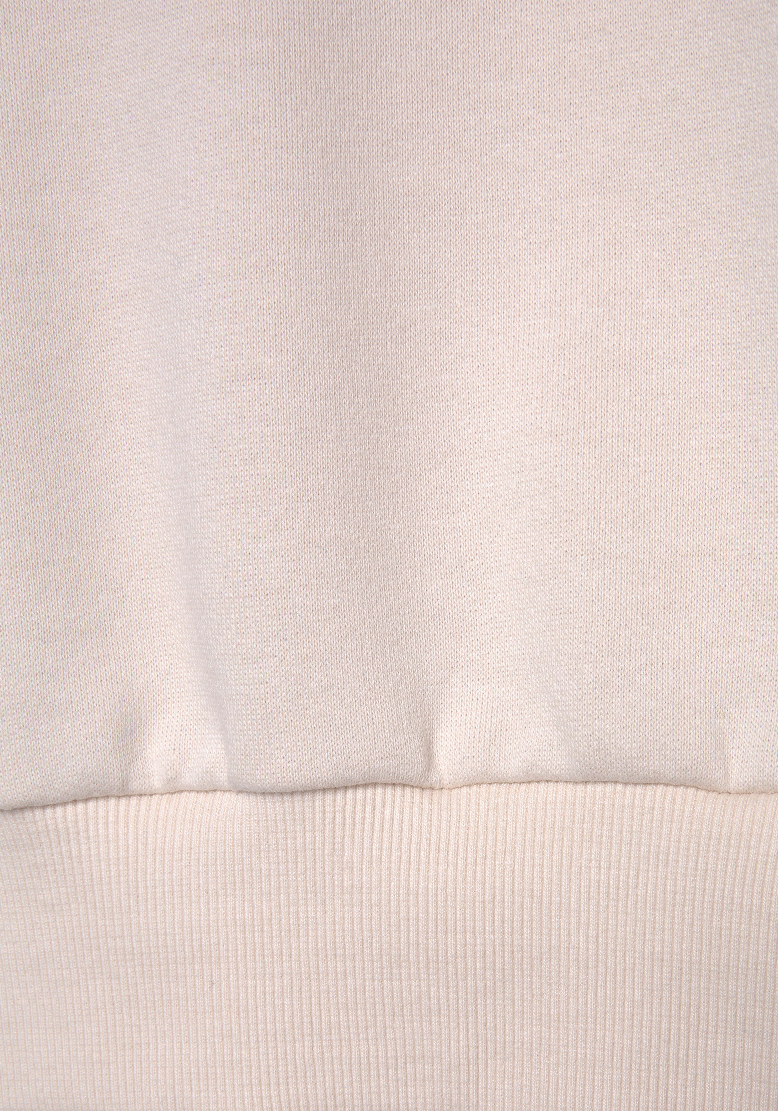Vivance Sweater -Pullover met mooie frontprint, loungewear