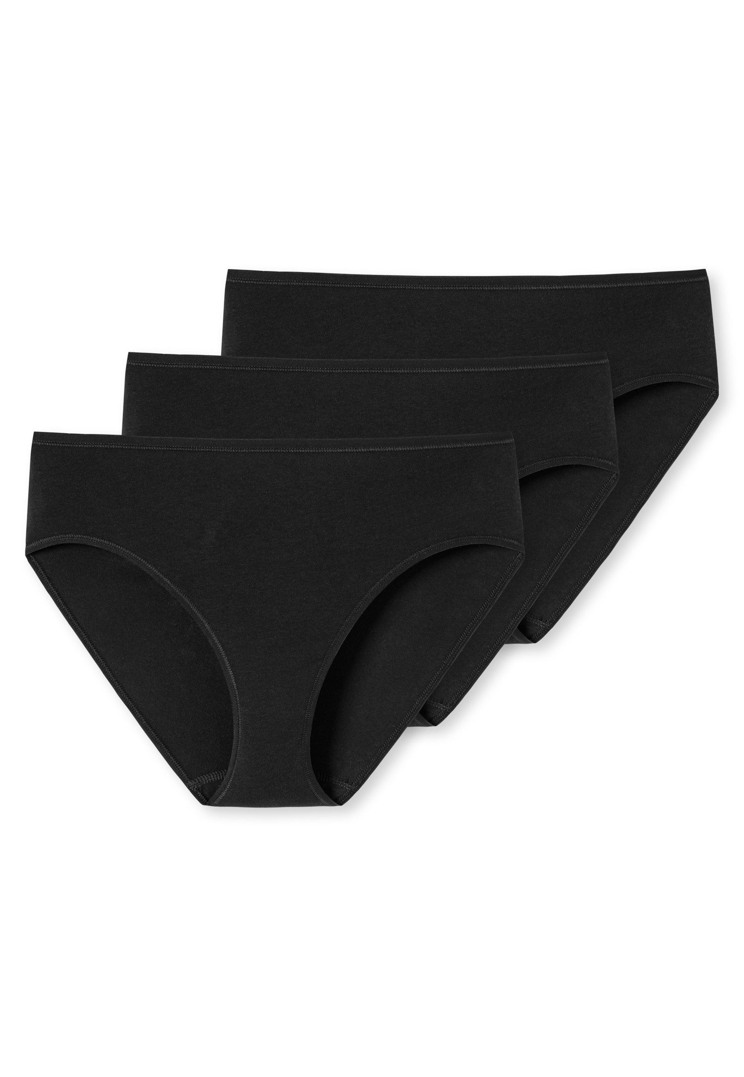 Schiesser Bikinibroekje "Cotton Essentials" met een perfecte pasvorm (3 stuks)