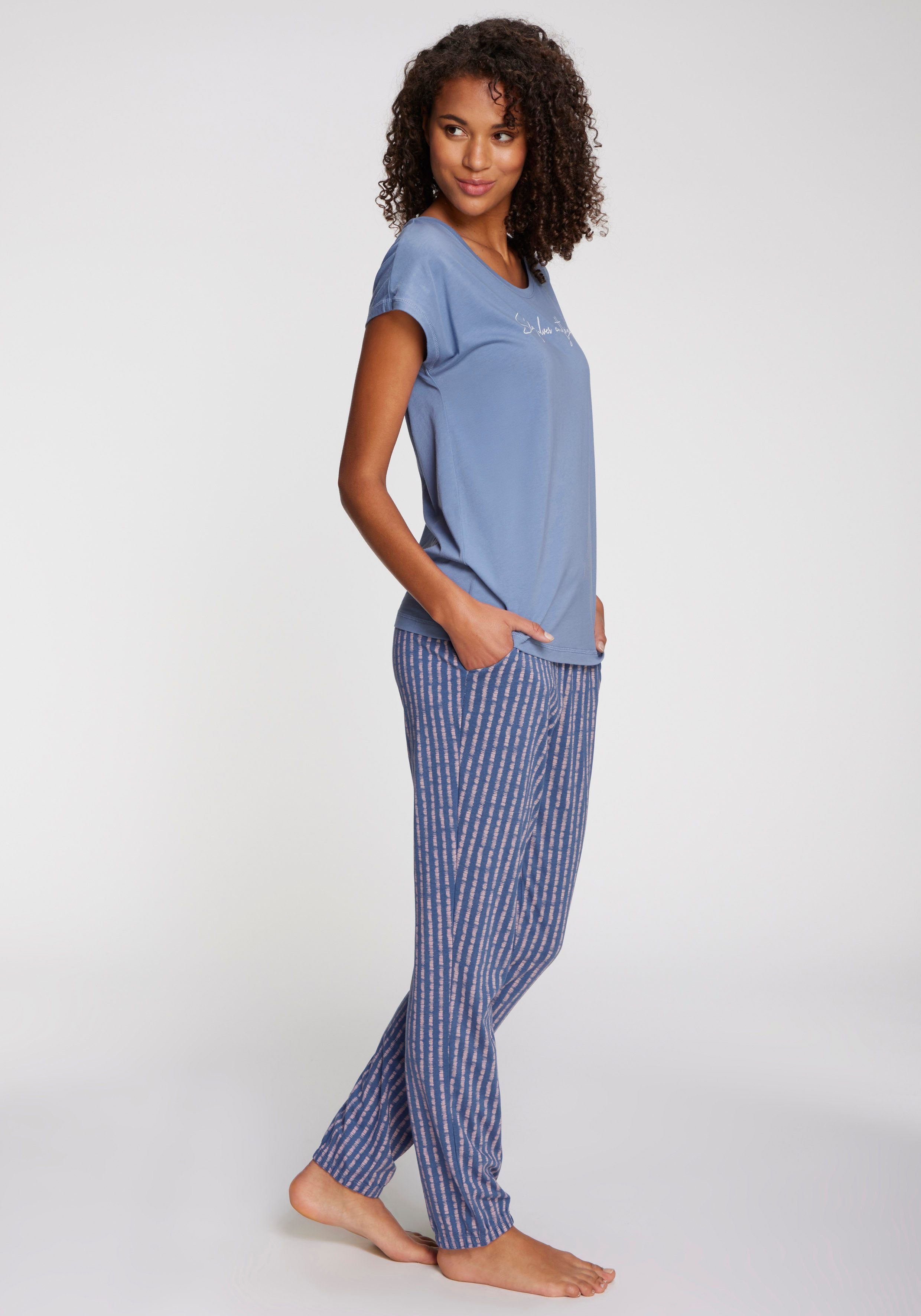 Vivance Dreams Pyjamabroek Met een mooi motief