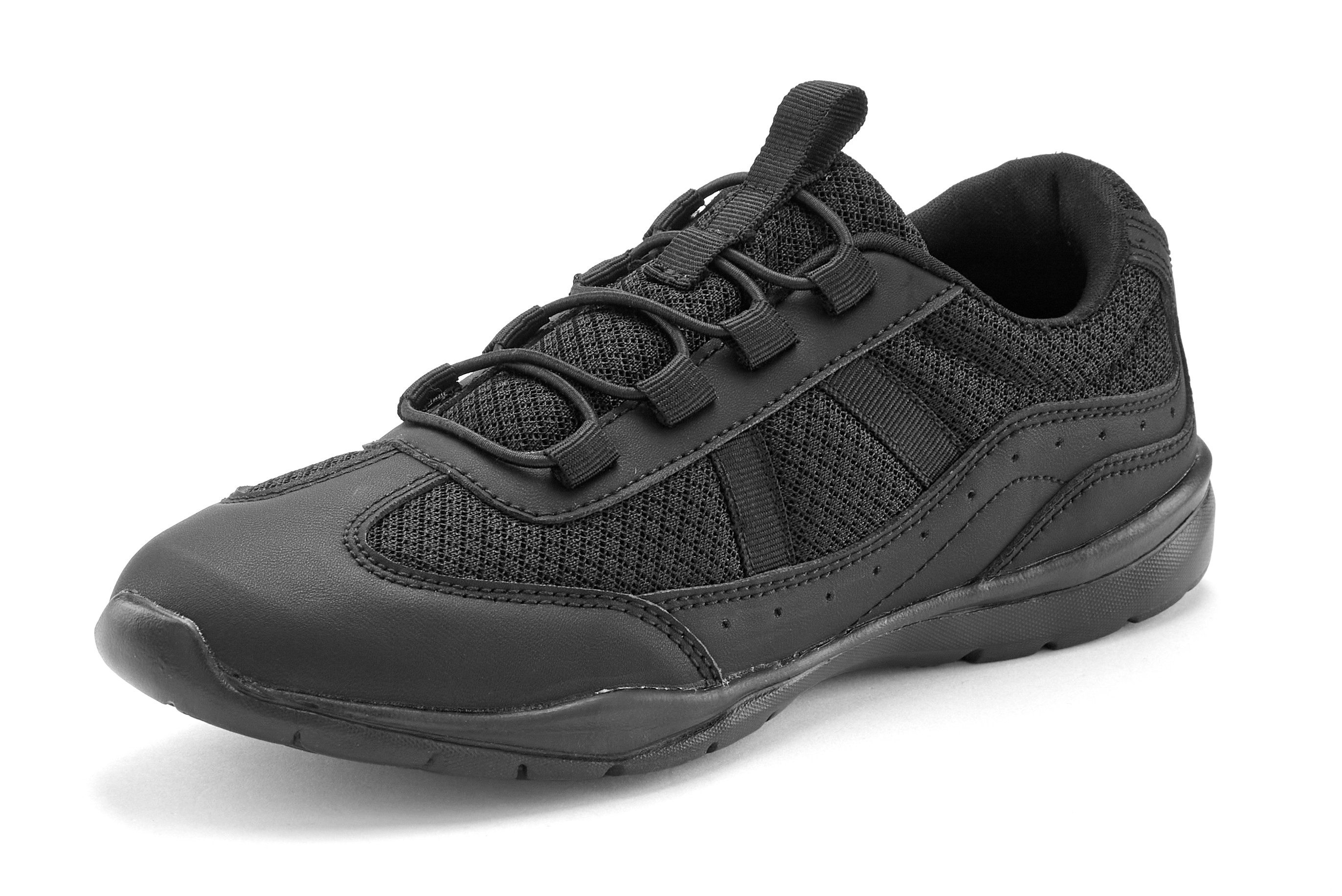 Lascana Sneakers Slip-On vrijetijdsschoen, lage schoen met elastische veters VEGAN