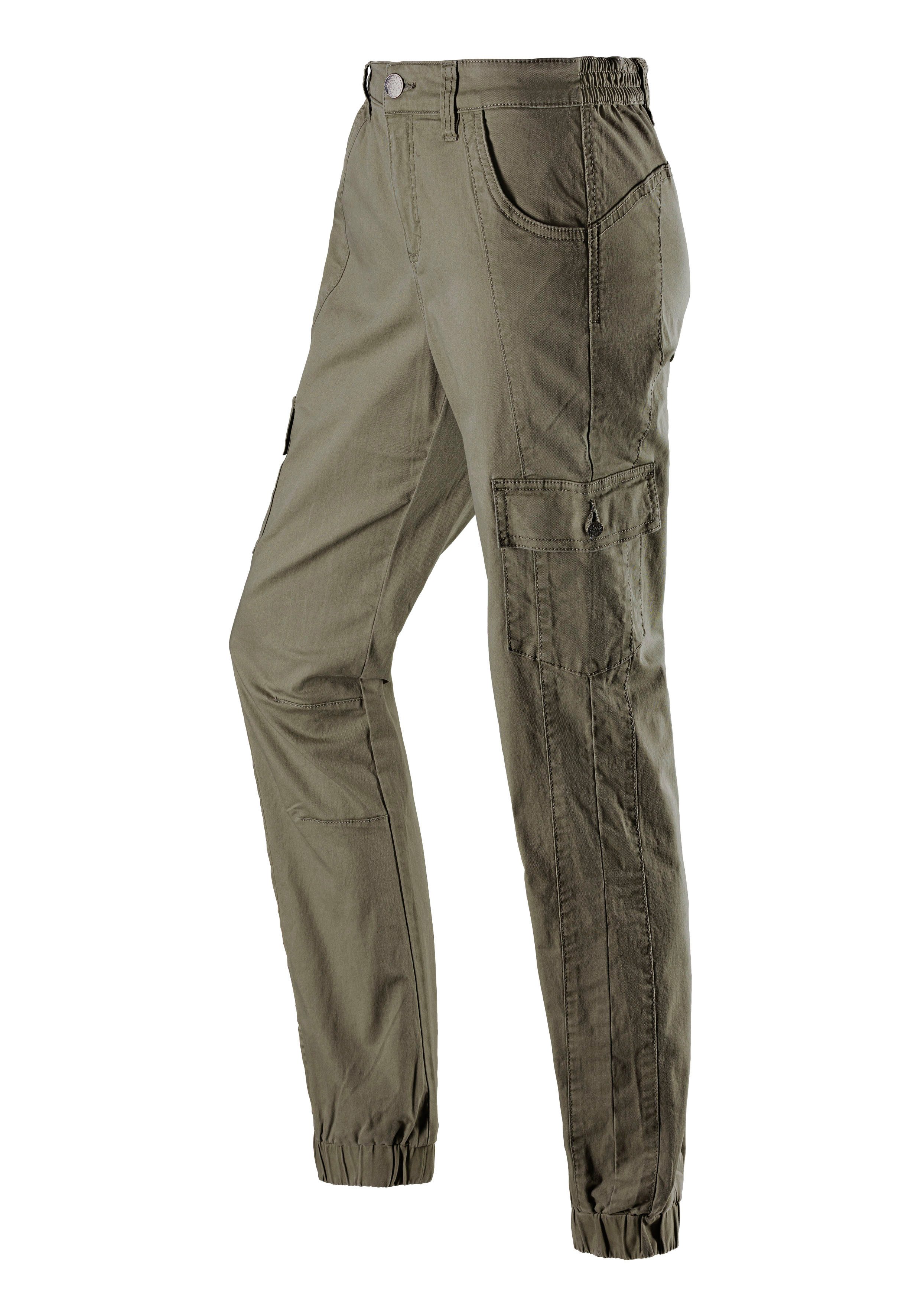 vivance active Trekkingbroek Cargo Jeans Optik Katoenmix met cargozakken